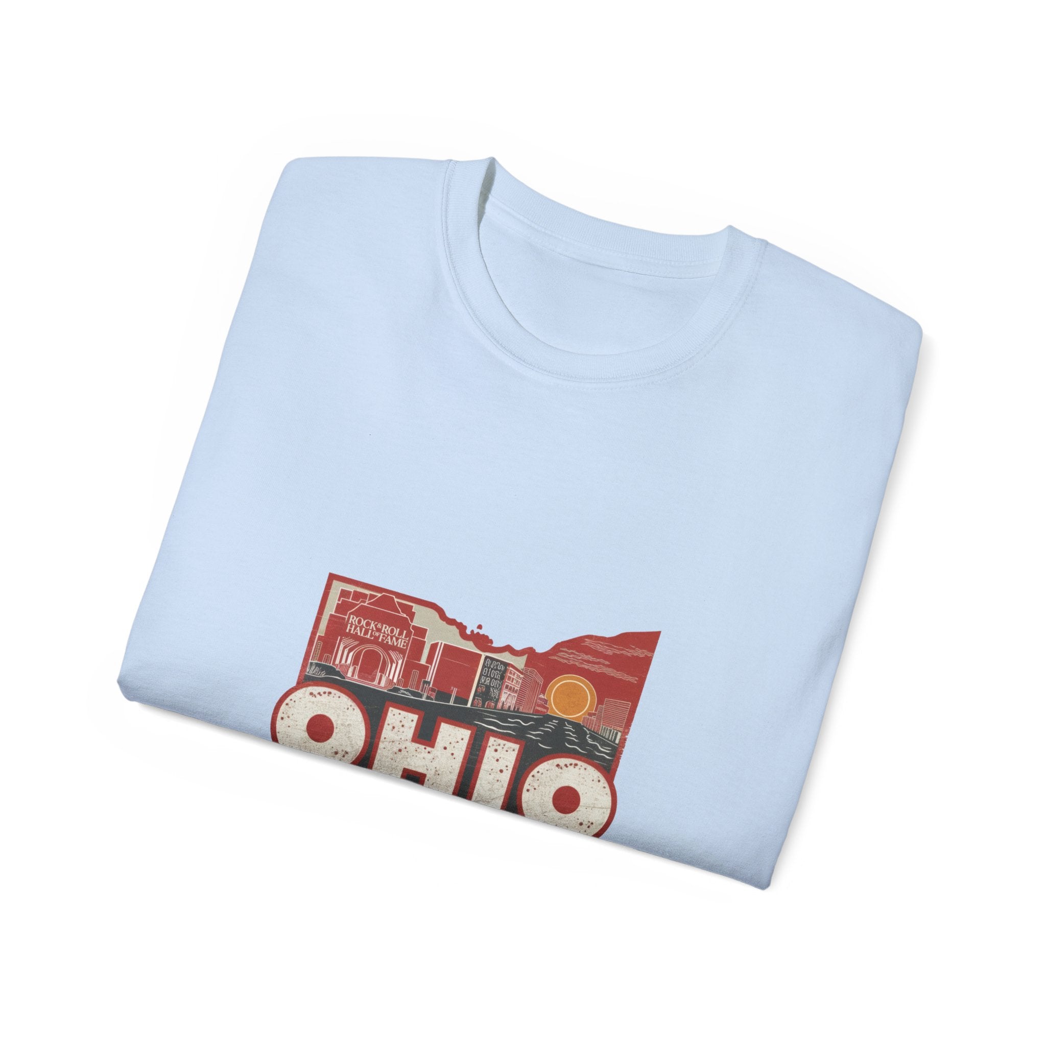 États américains emblématiques rétro : t-shirt Ohio