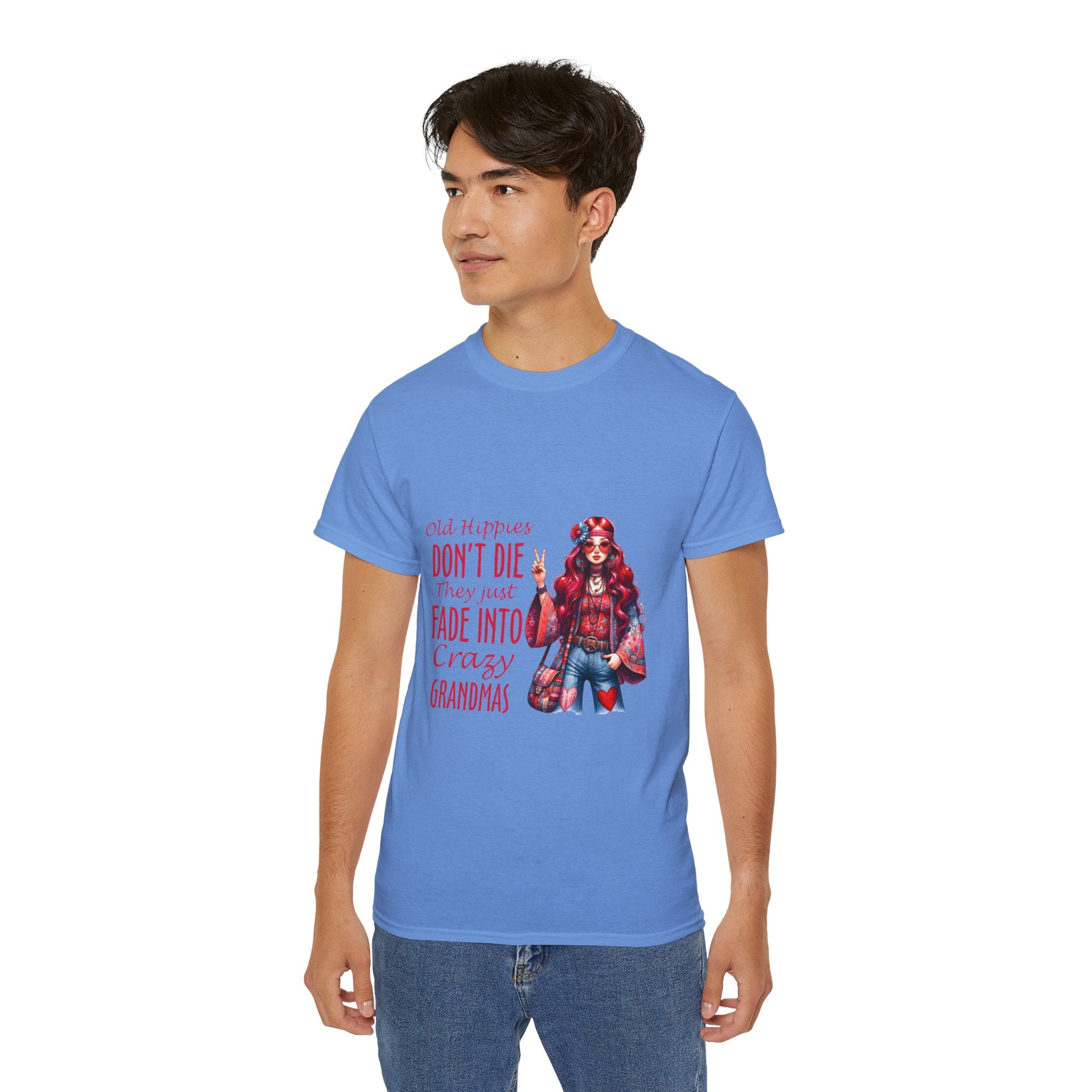 Hippie t-shirt, old hippies t-shirt