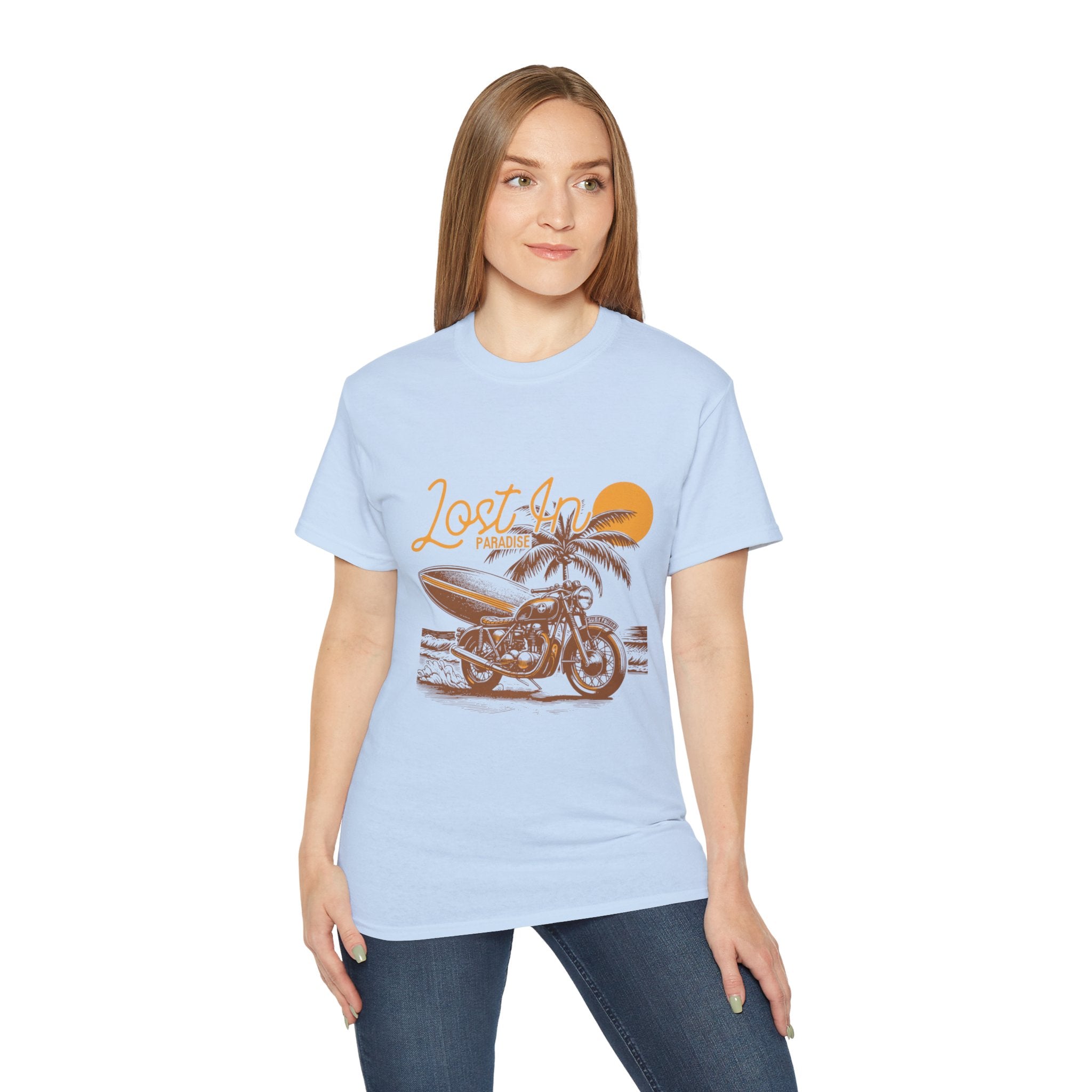 Vintage Summer Beach : Lost In Paradise t-shirt