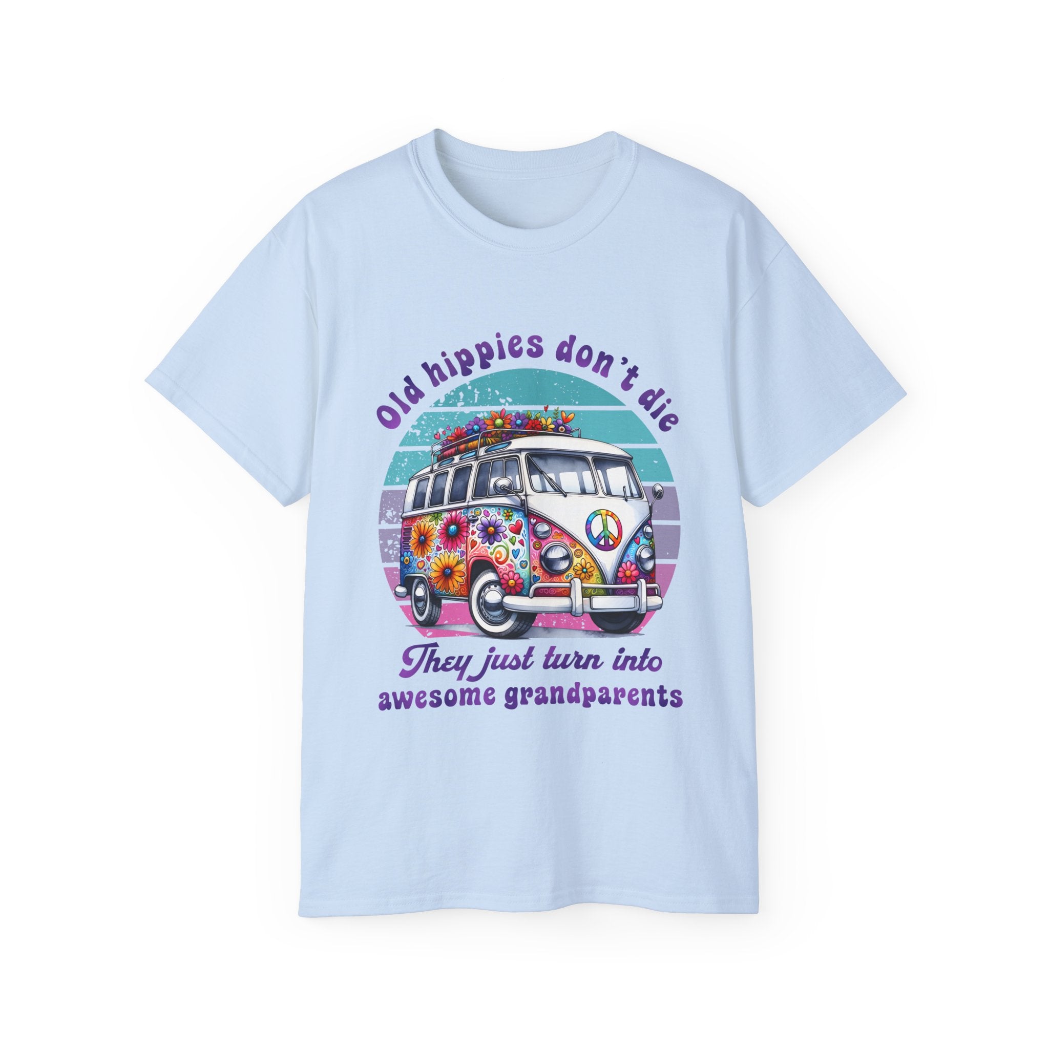 Hippie t-shirt, HarmonieBus t-shirt