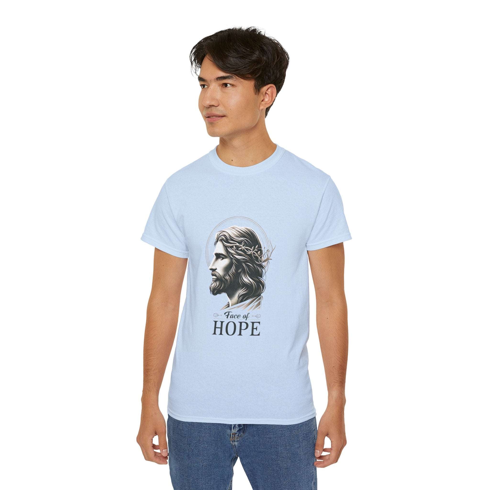 Christian t-shirt, Face of Hope t-shirt