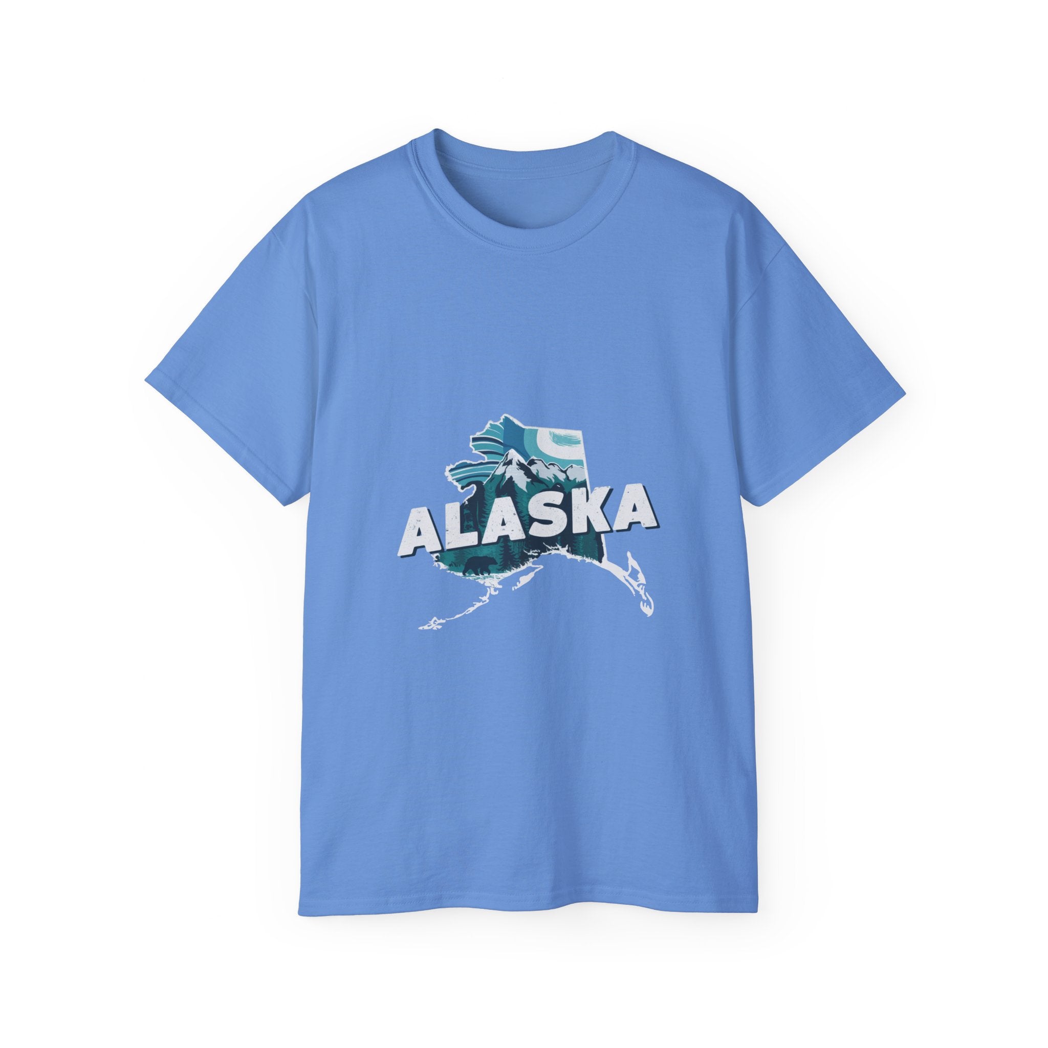 États américains emblématiques rétro : t-shirt Alaska