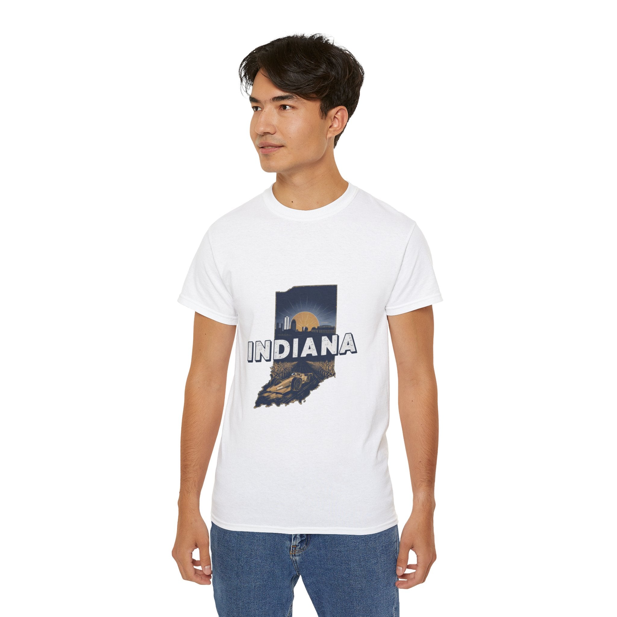 Retro  Iconic U.S. States : Indiana t-shirt