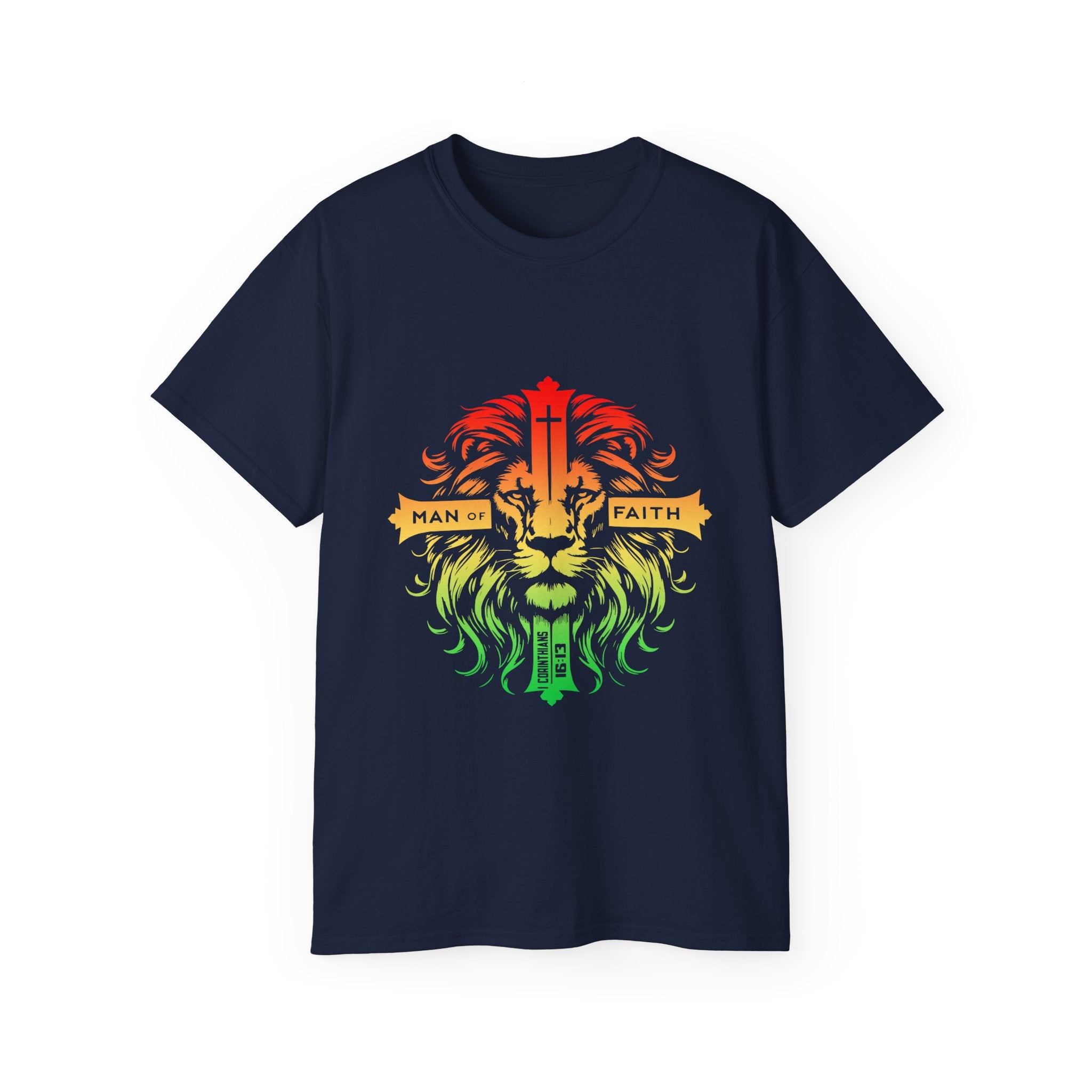 Reggae t-shirt, LIon Cross T-shirt