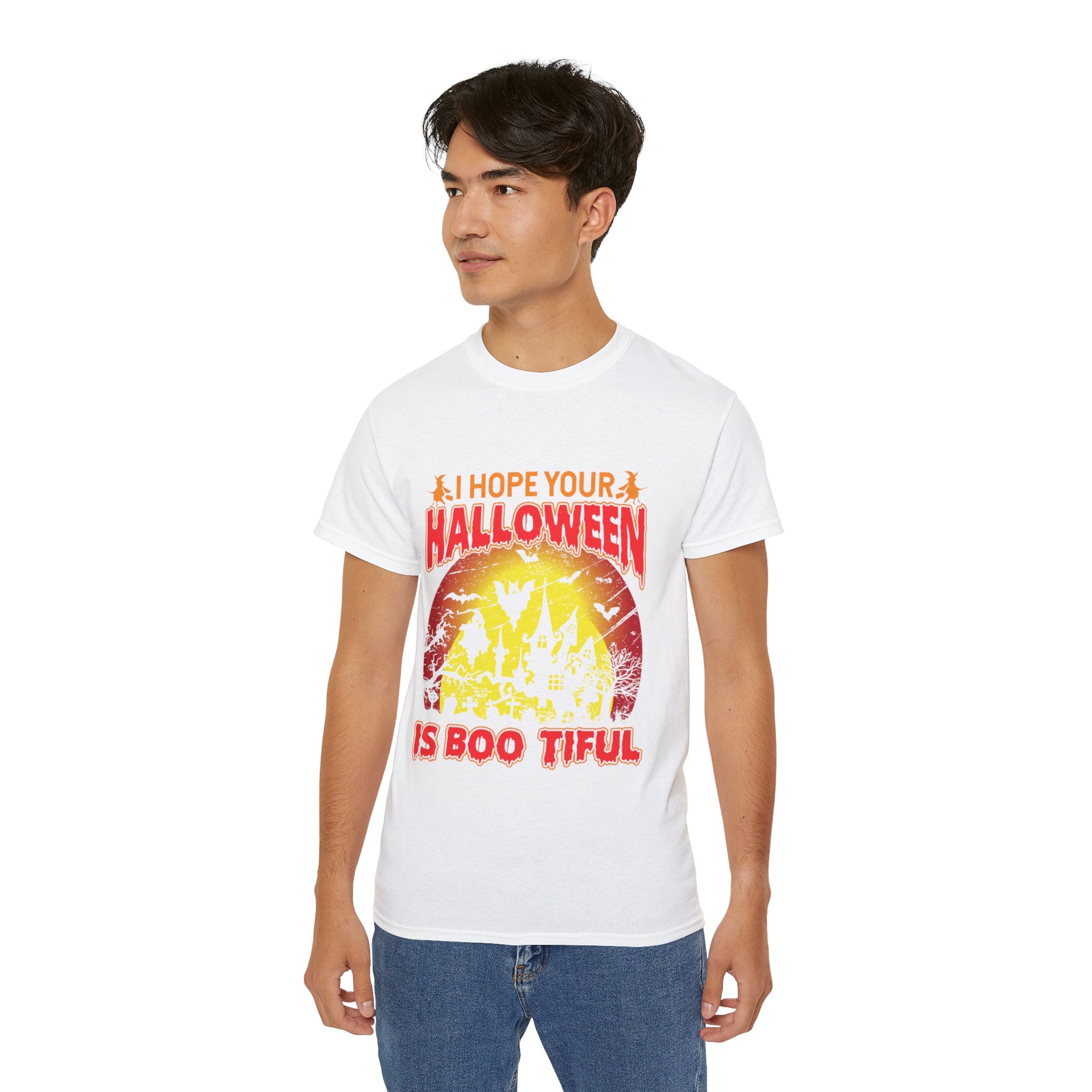 Spero che il tuo Halloween sia BOOtiful" T-shirt di Halloween