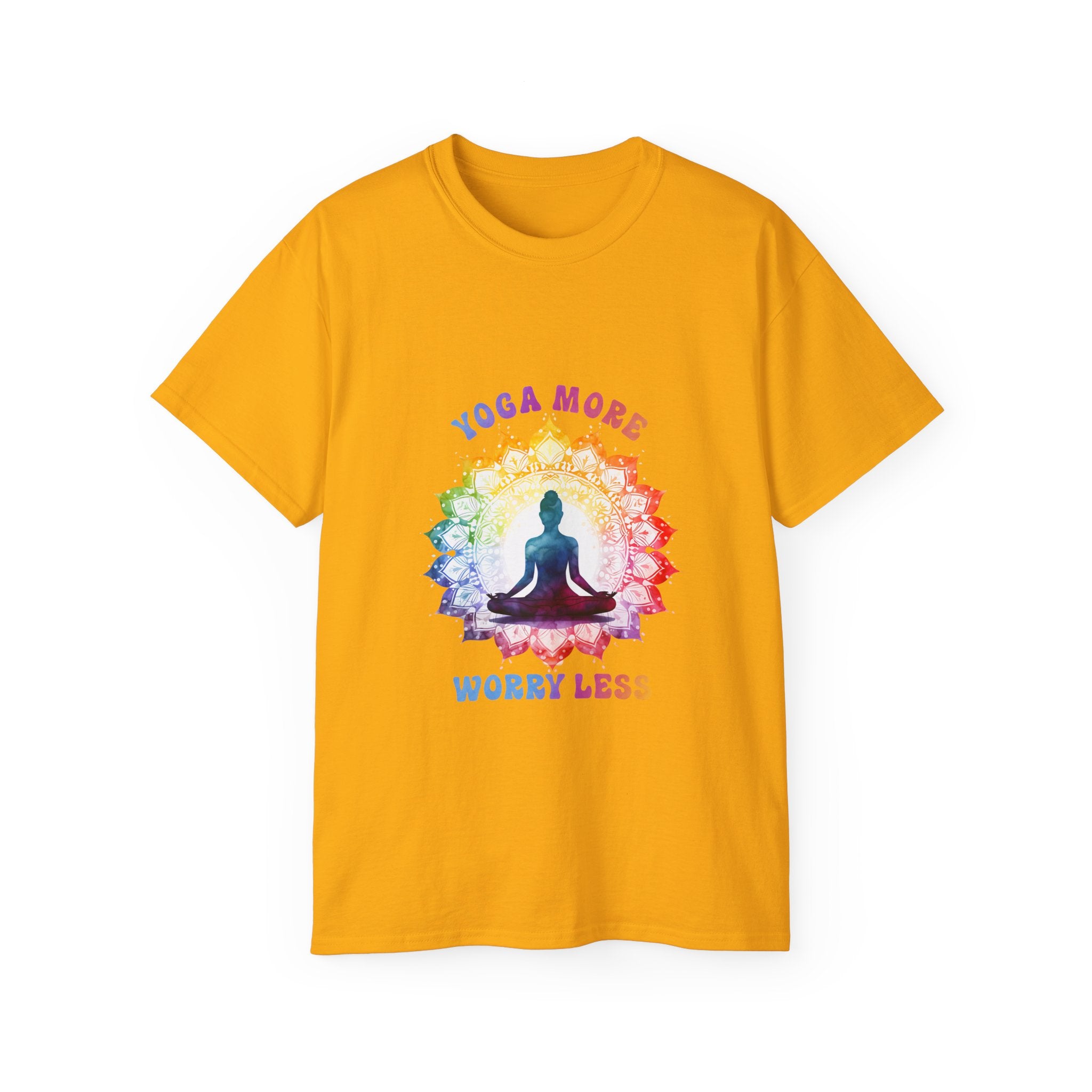 T-shirt de yoga, T-shirt de méditation, T-shirt Yoga Plus