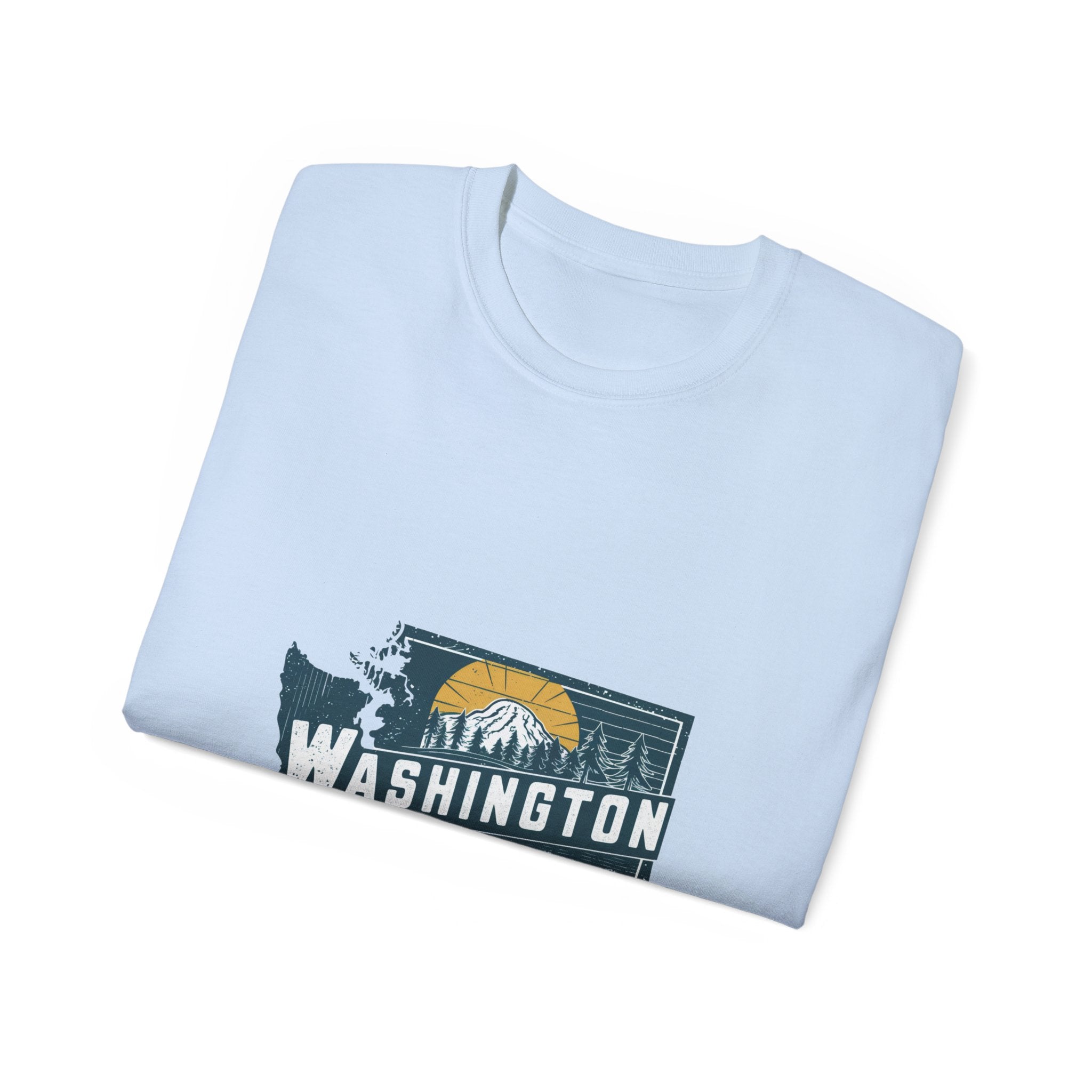 États américains emblématiques rétro : t-shirt Washington