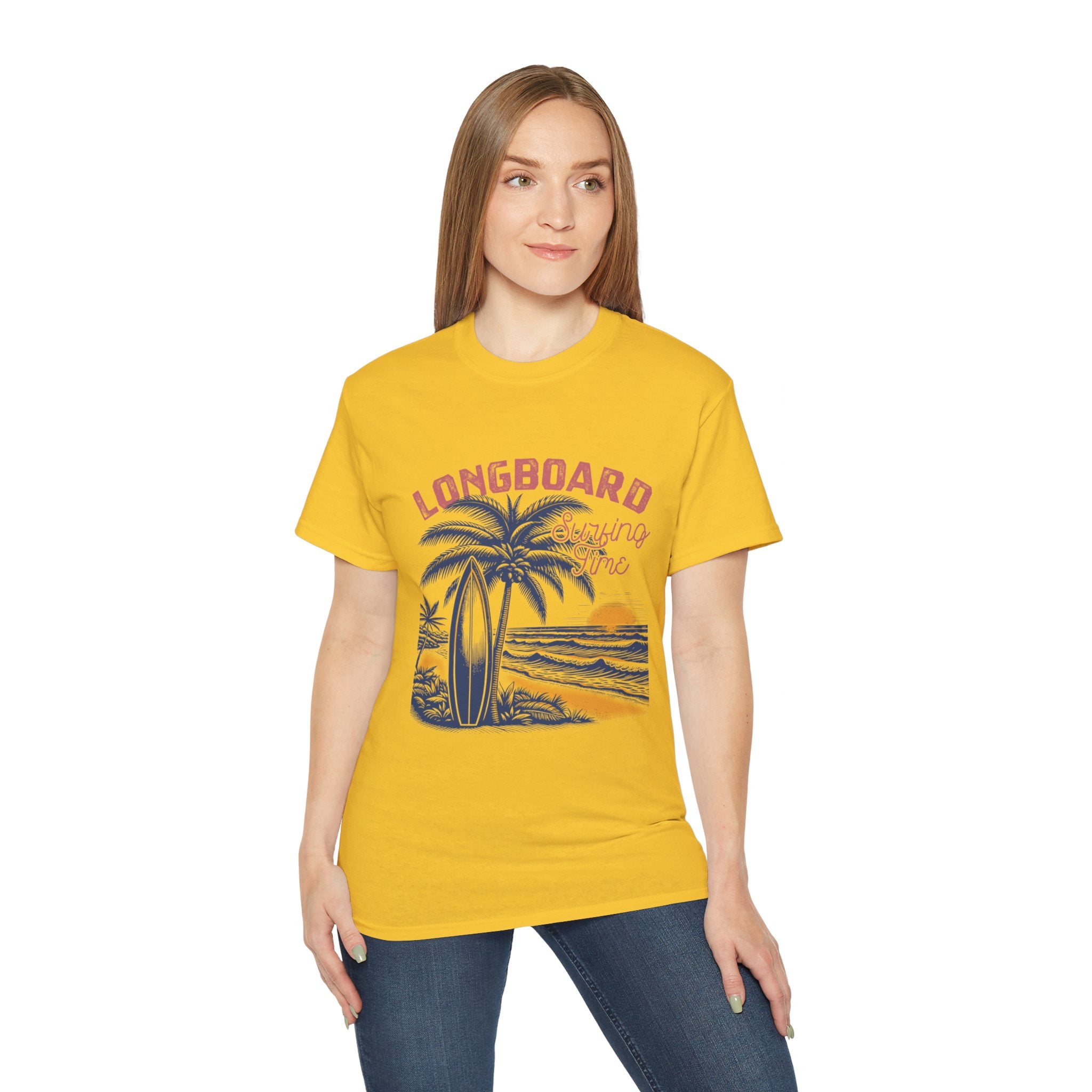 Vintage Summer Beach : T-shirt vacances surf