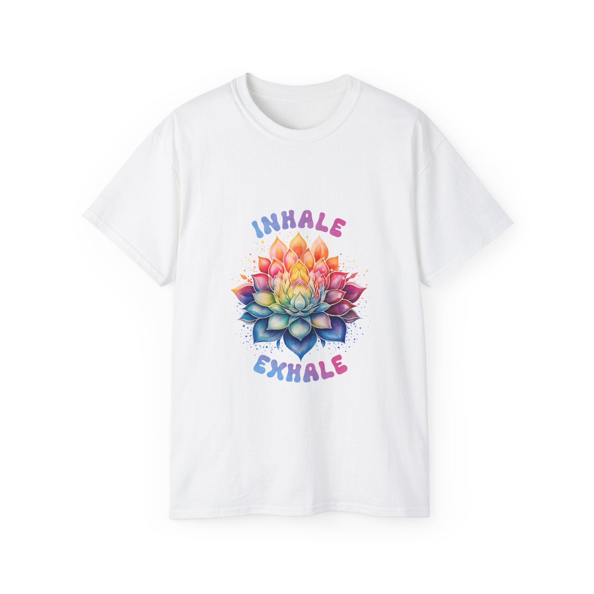 T-shirt yoga, t-shirt méditation, t-shirt Inhale Exhale