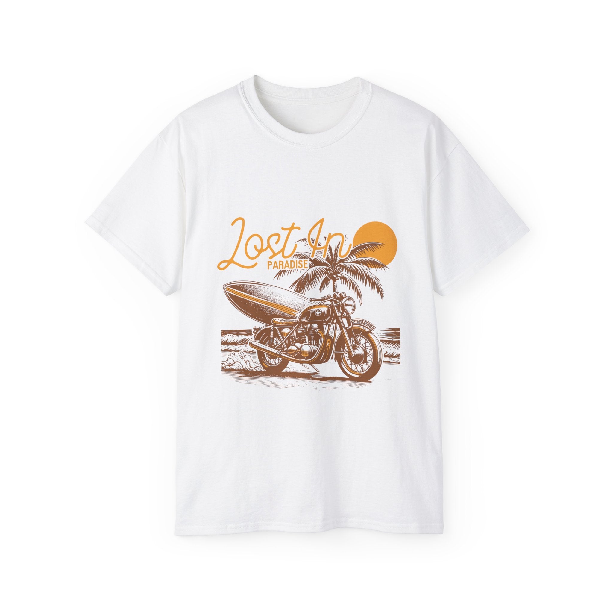 Vintage Summer Beach : Lost In Paradise t-shirt