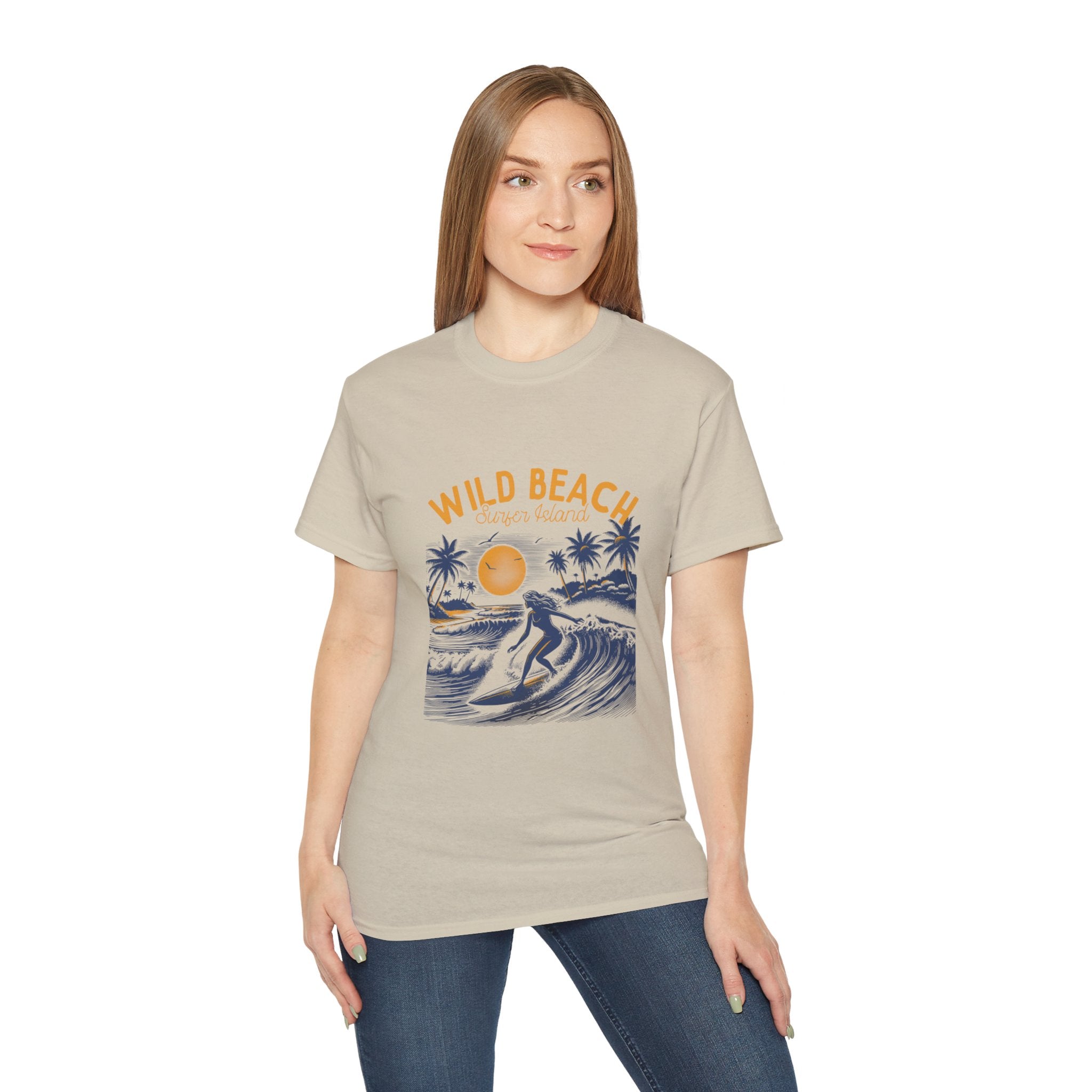 Vintage Summer Beach : Wild Beach t-shirt