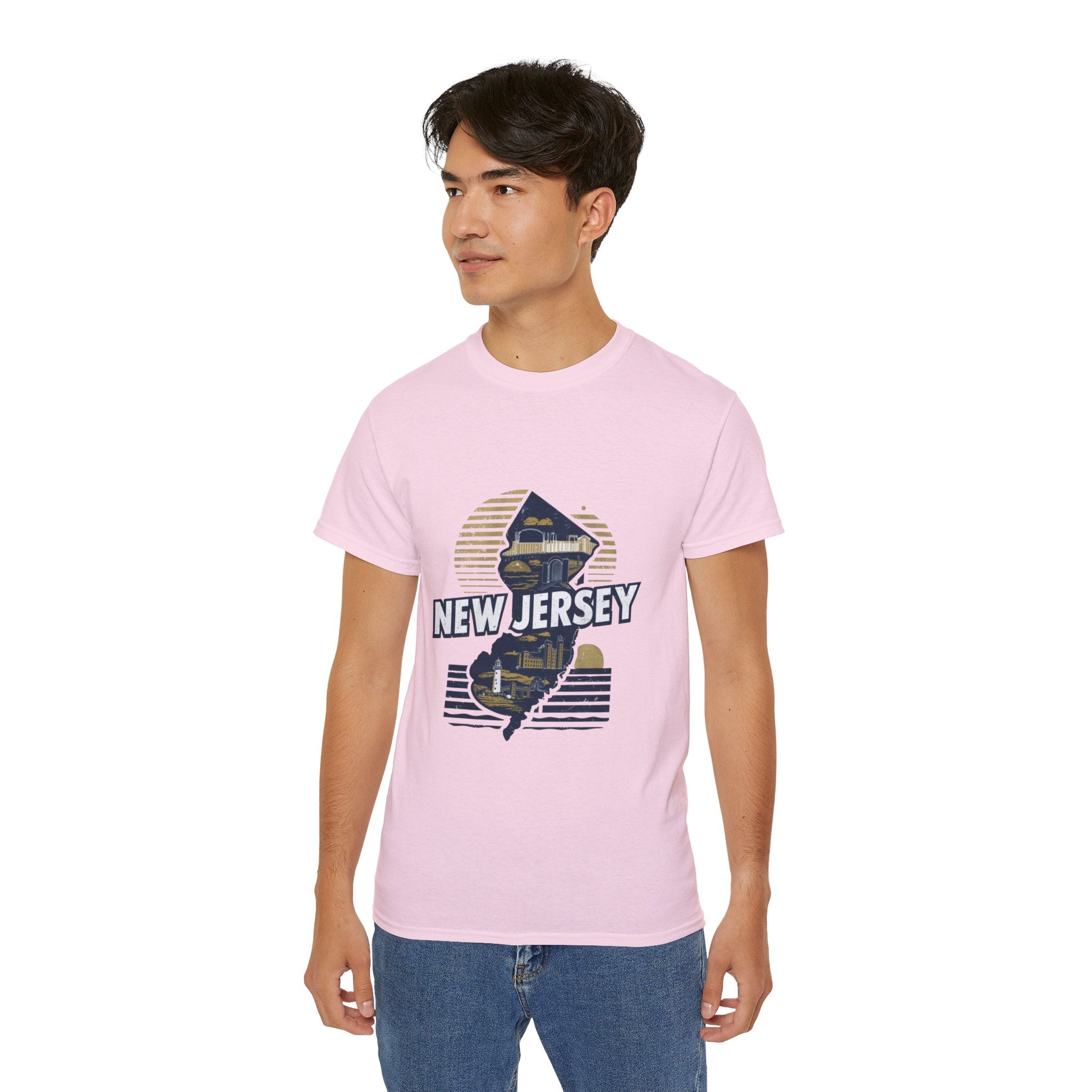 Retro  Iconic U.S. States : New Jersey t-shirt