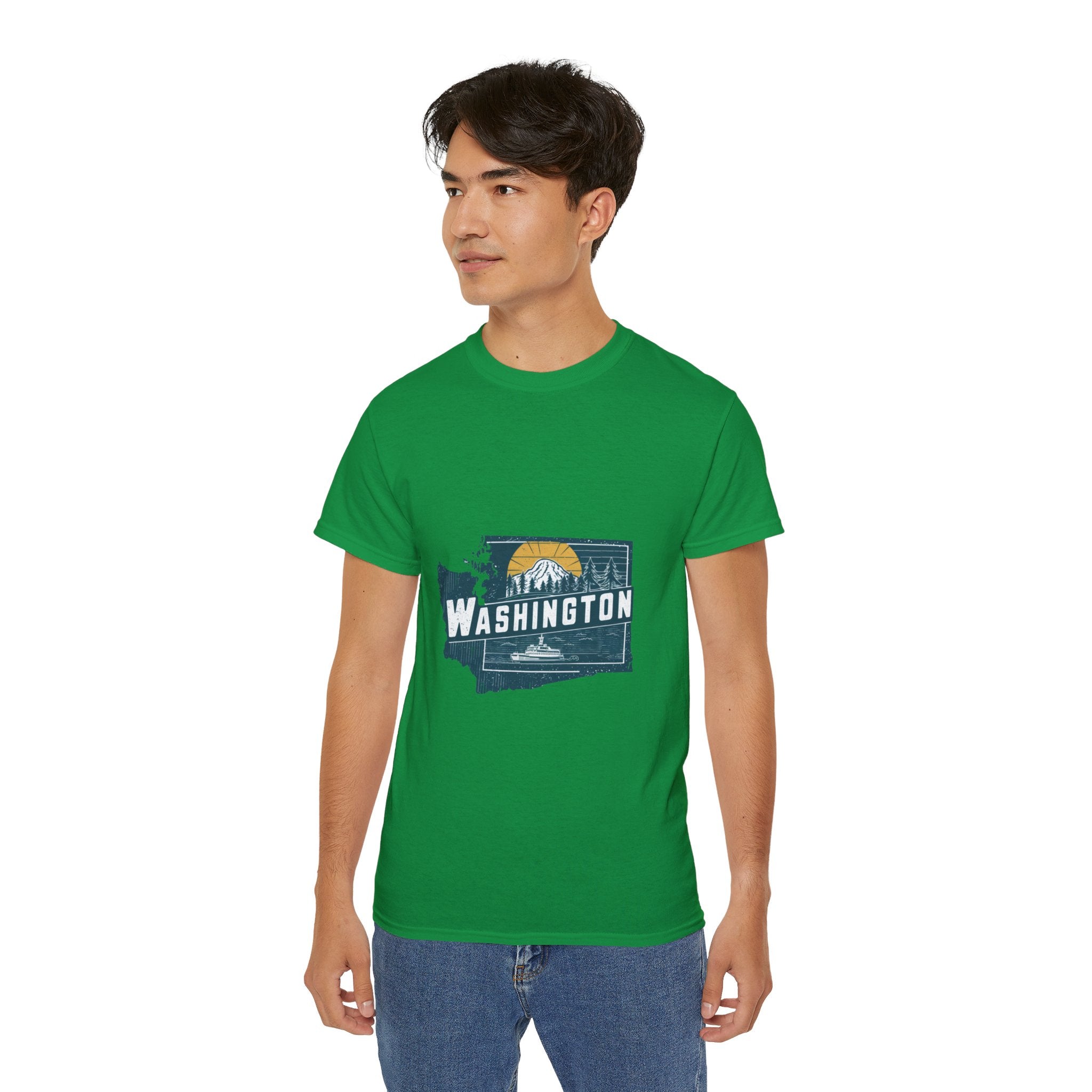 Retro  Iconic U.S. States : Washington t-shirt