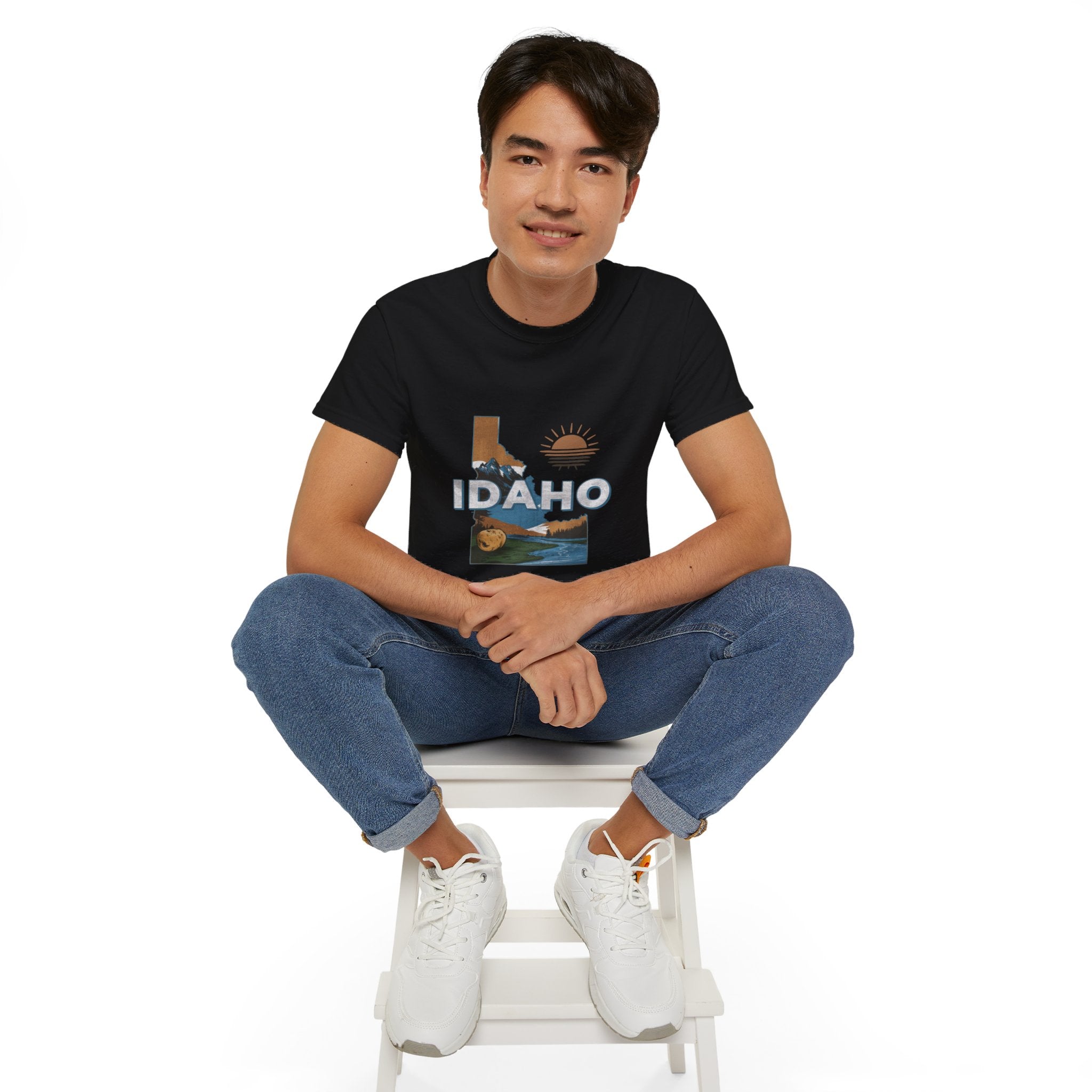 Retro  Iconic U.S. States : Idaho t-shirt