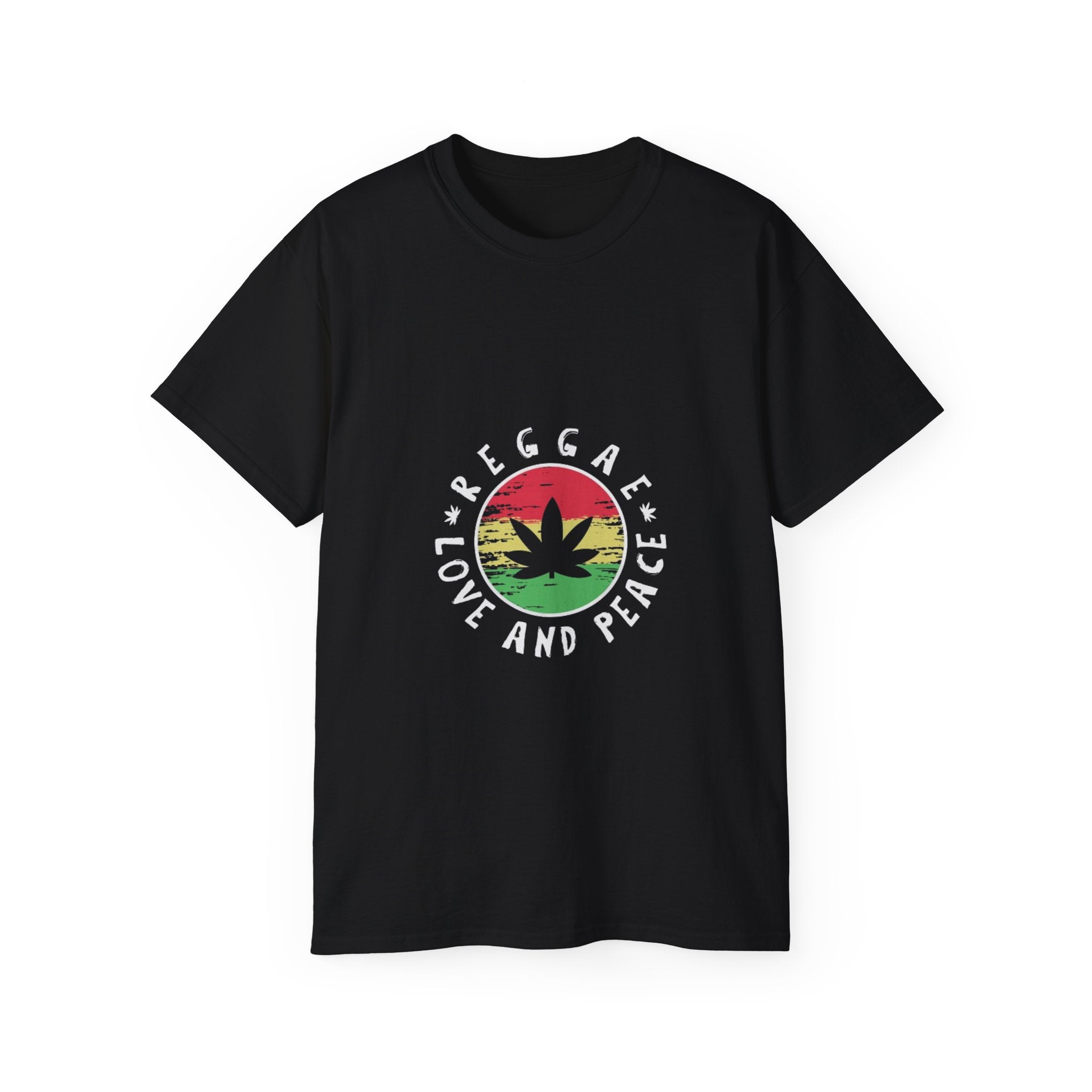 Un tee-shirt reggae ? T-shirt Paix et amour Reggae