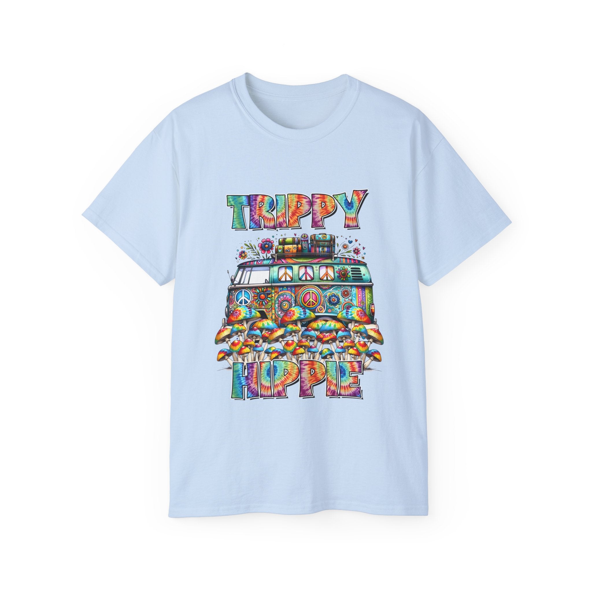 Hippie t-shirt, Trippy hippie t-shirt