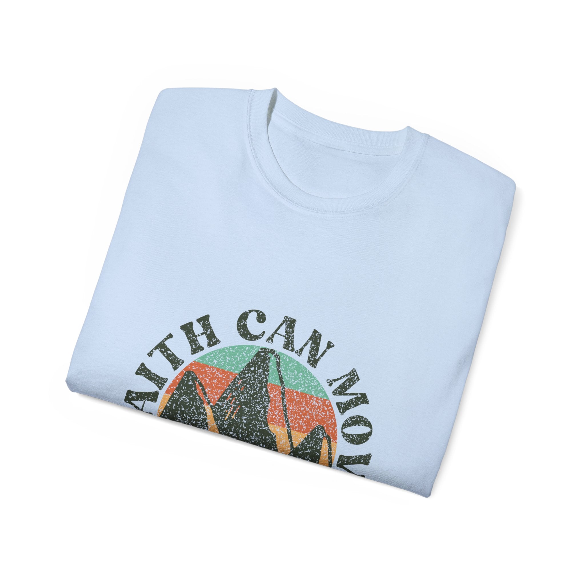 Christian t-shirt, Faith can move mountainst-shirt