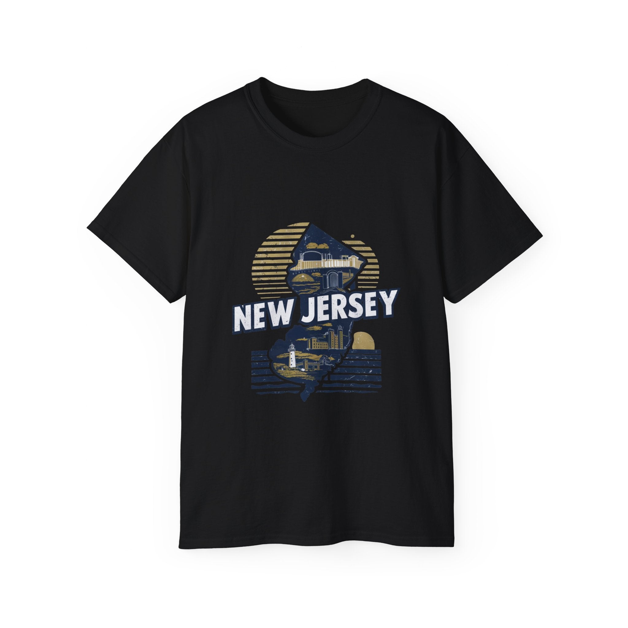 Retro  Iconic U.S. States : New Jersey t-shirt