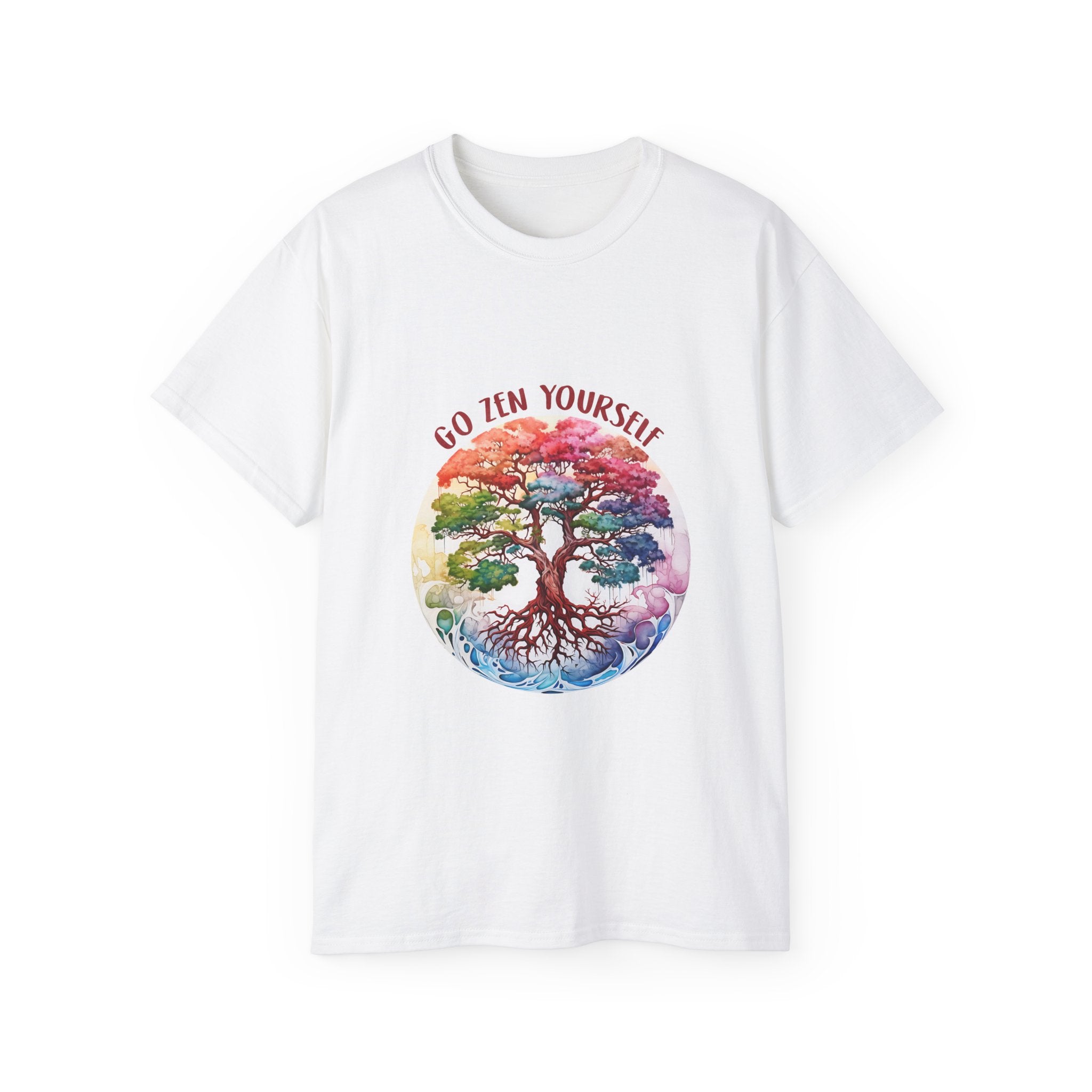 Yoga t-shirt, Meditation t-shirt, Go Zen Yourself T-shirt