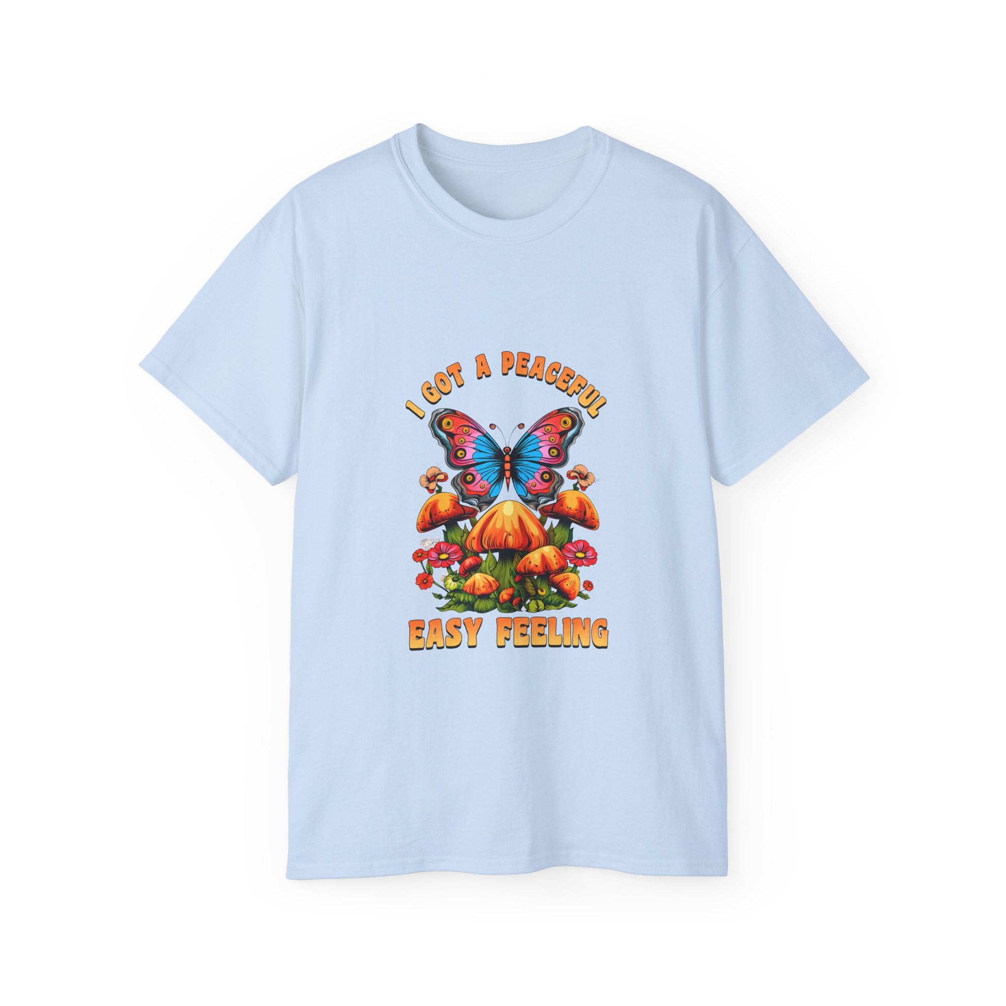 Hippie t-shirt, easy feeling t-shirt