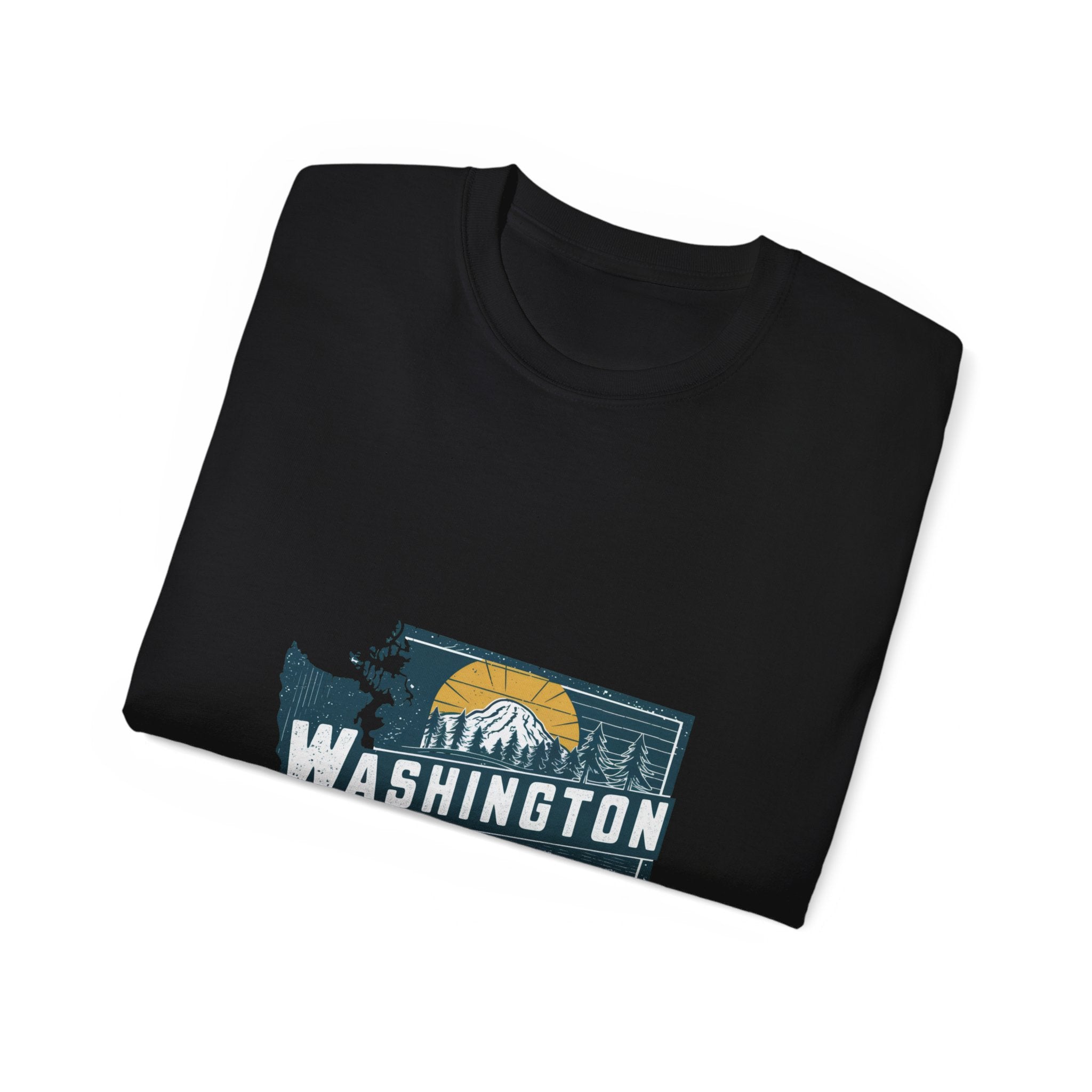 États américains emblématiques rétro : t-shirt Washington