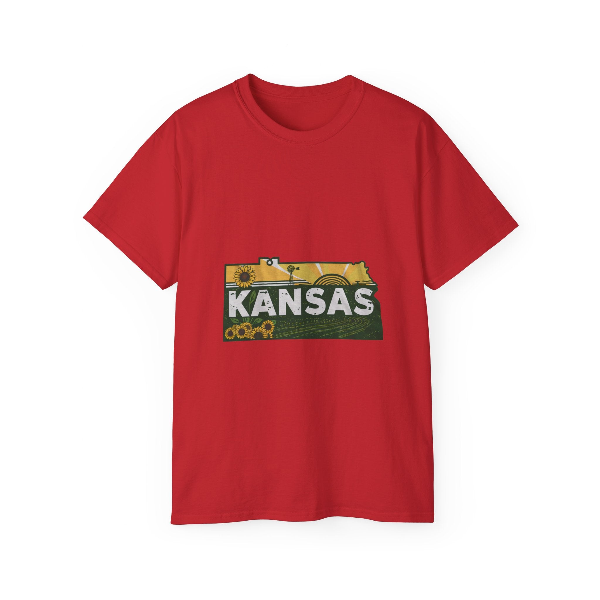 Retro  Iconic U.S. States :  Kansas t-shirt