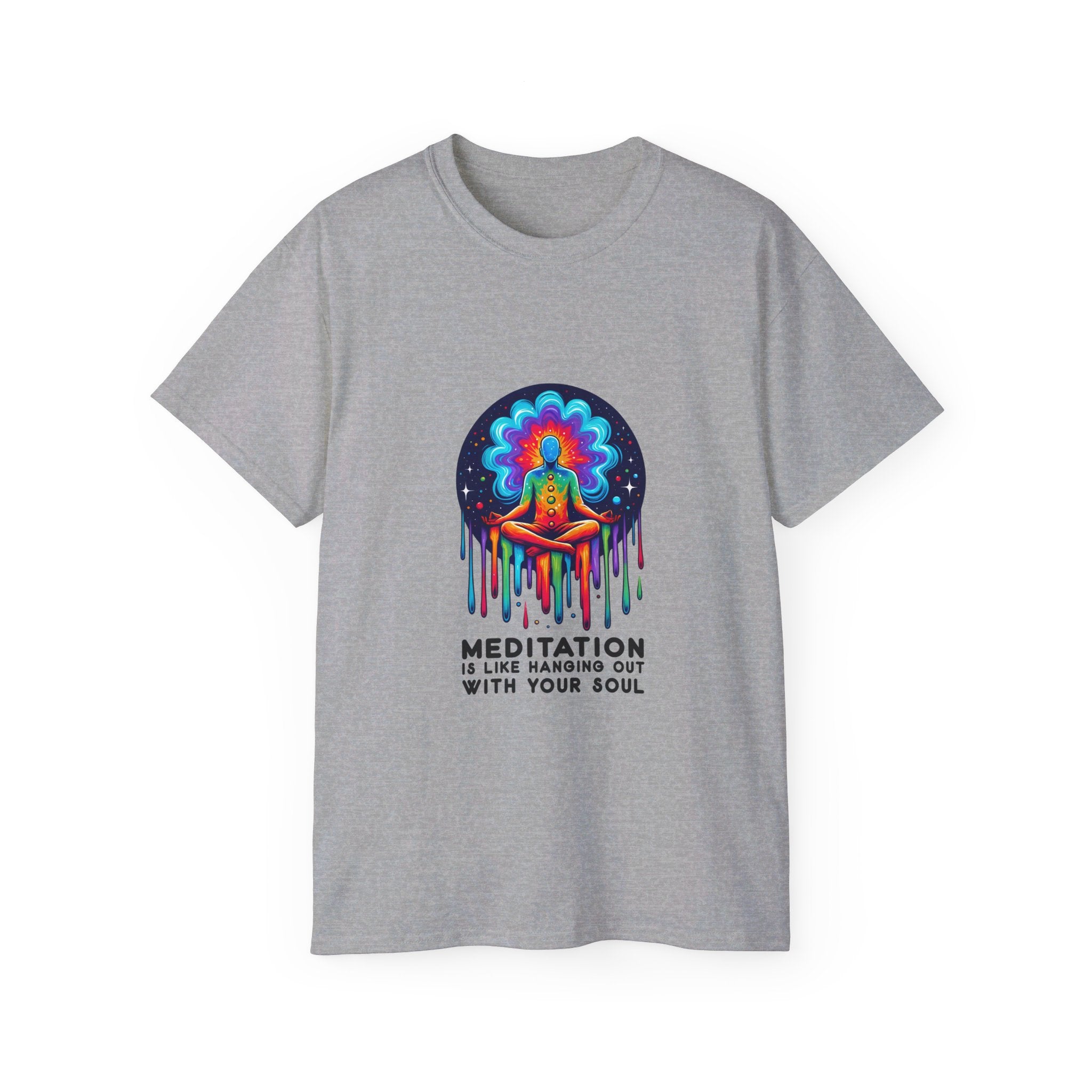 T-shirt yoga, t-shirt meditazione, t-shirt anima