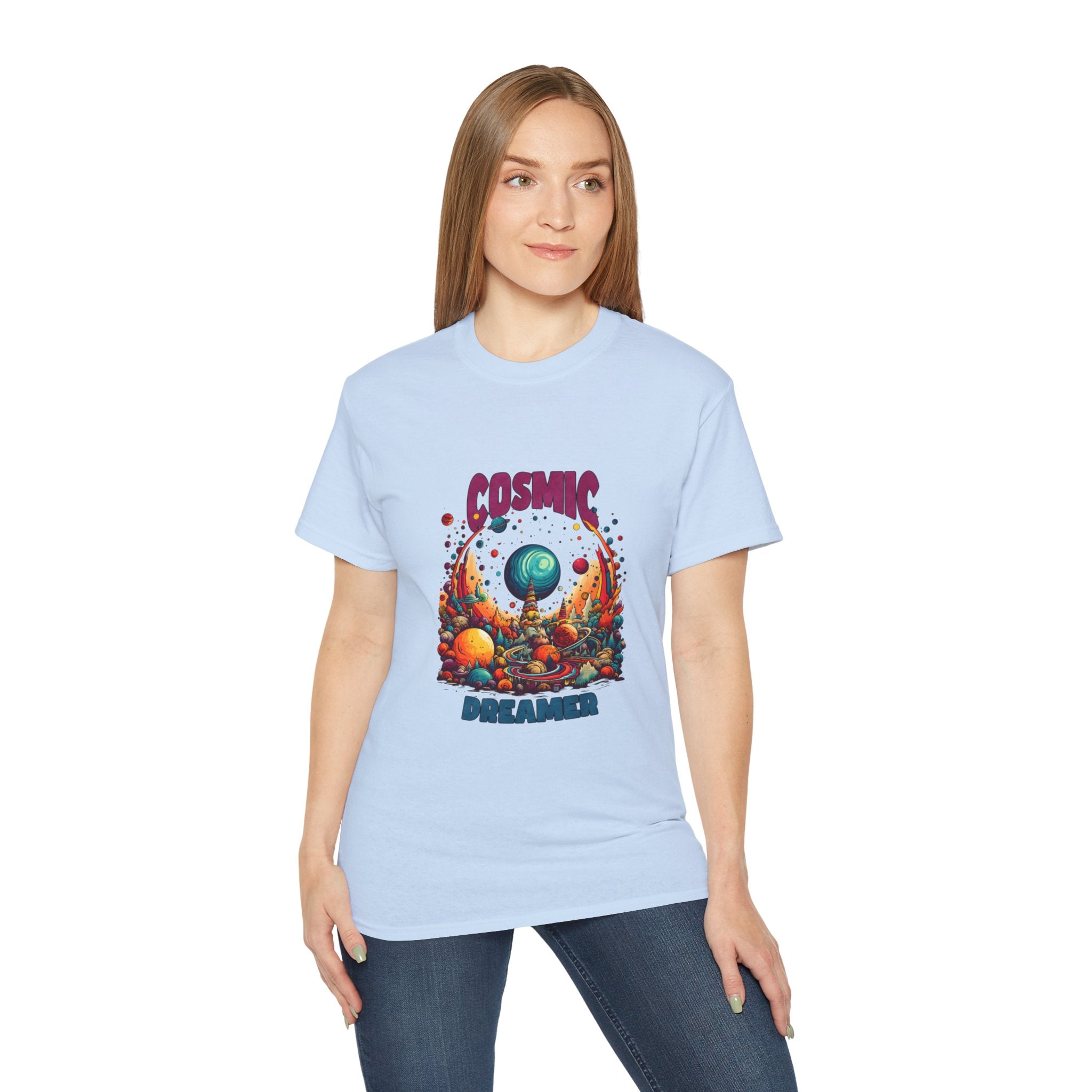 T-shirt hippie, t-shirt da sognatore cosmico