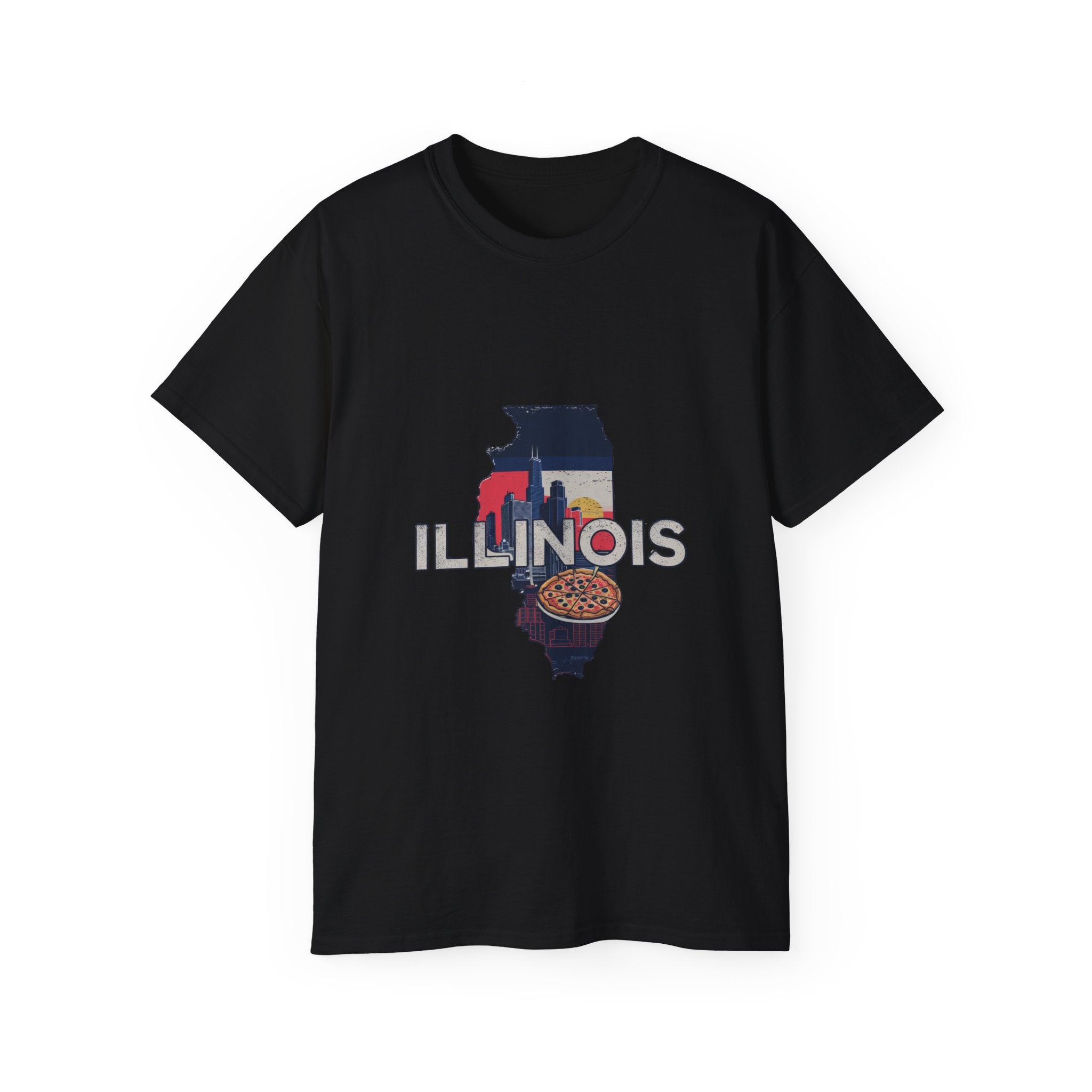 Retro  Iconic U.S. States : Illinois t-shirt