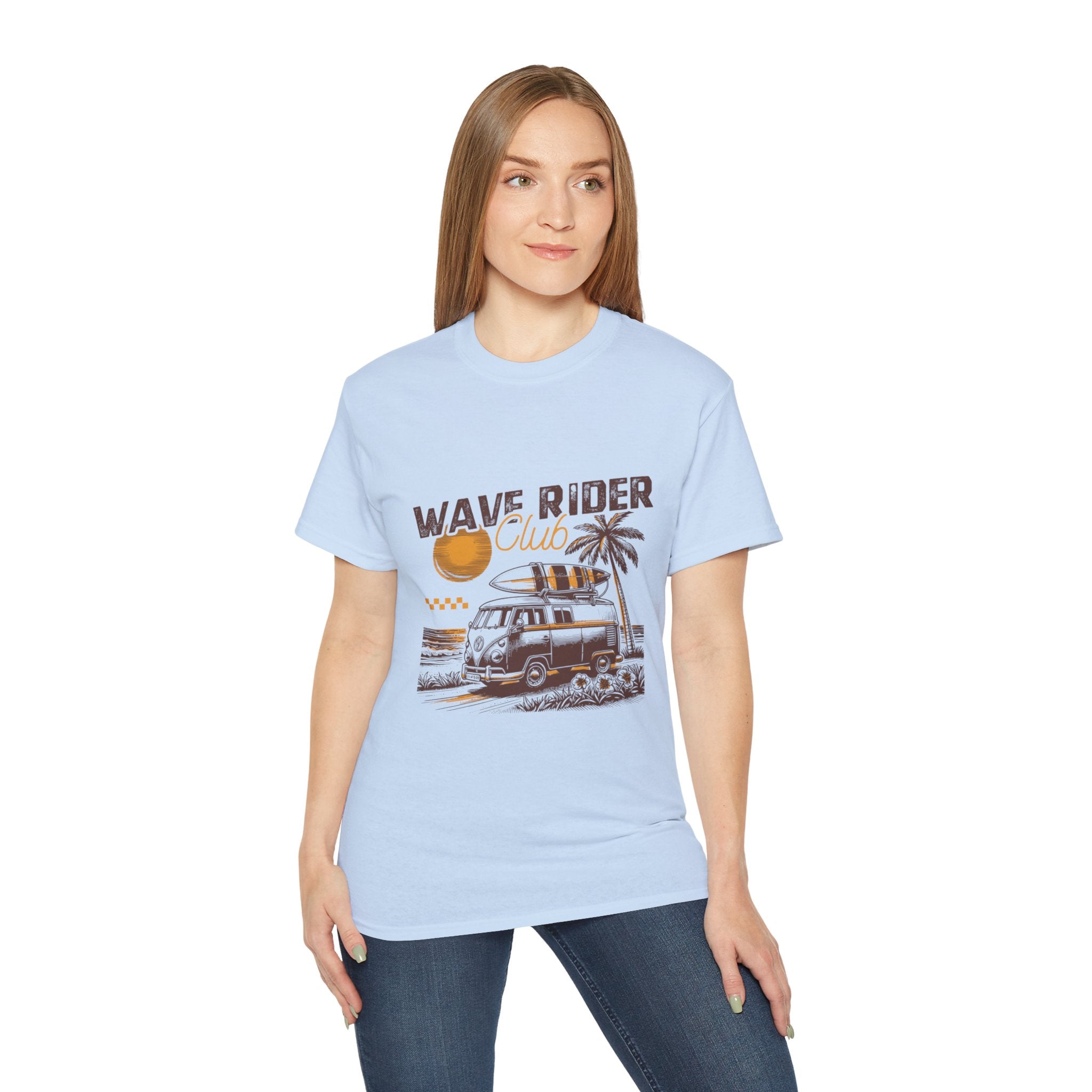 Vintage Summer Beach : Wave Rider t-shirt