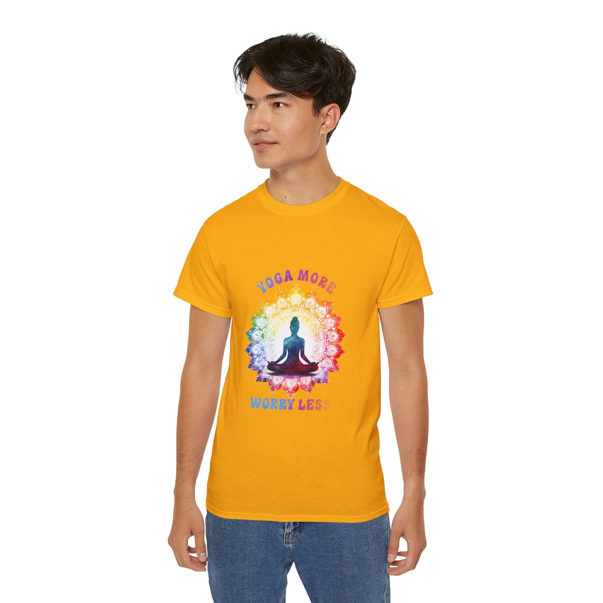 T-shirt de yoga, T-shirt de méditation, T-shirt Yoga Plus