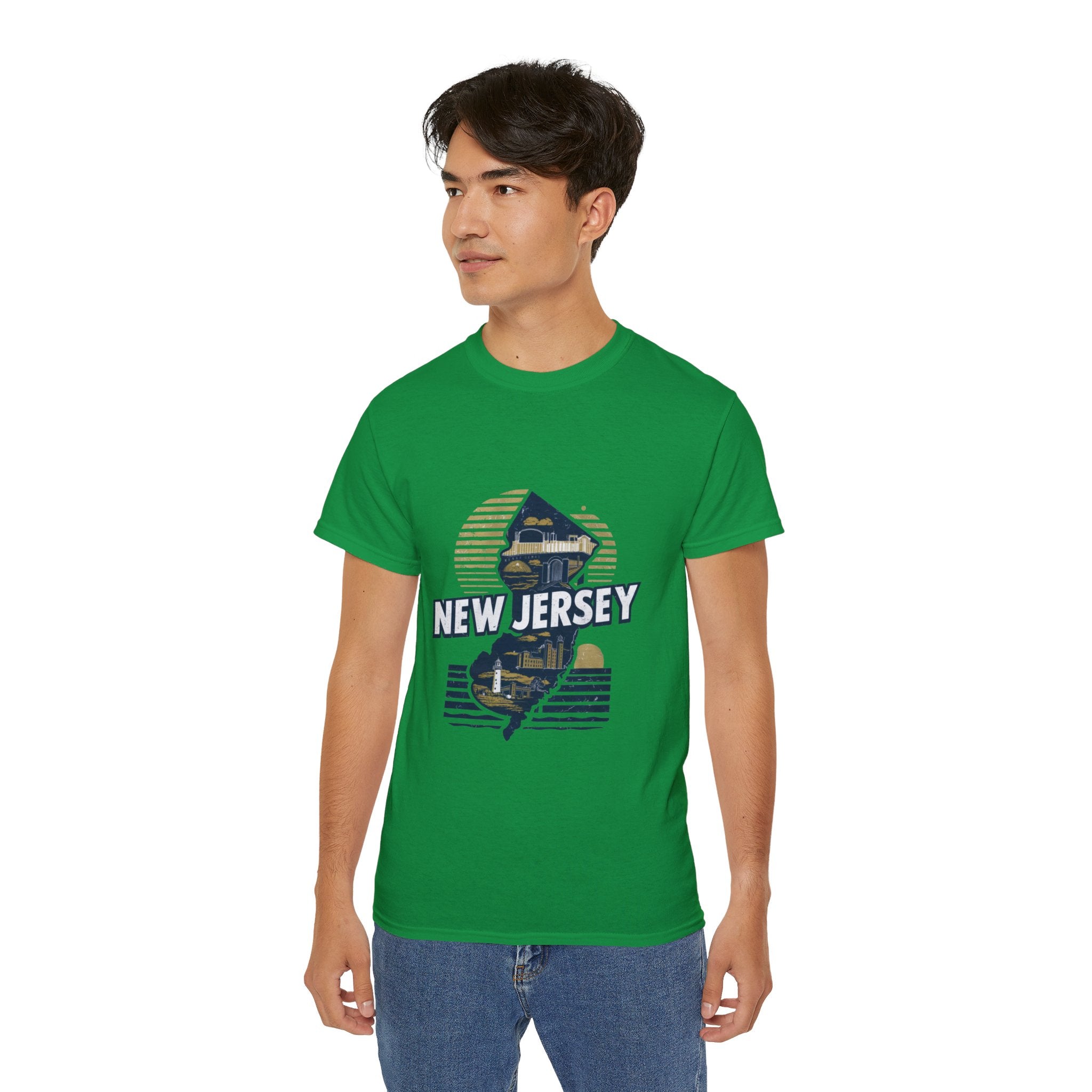 Retro  Iconic U.S. States : New Jersey t-shirt