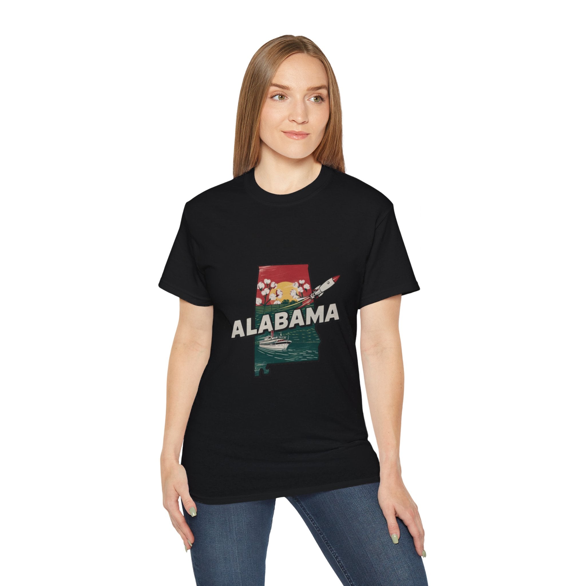 Retro  Iconic U.S. States : Alabama t-shirt