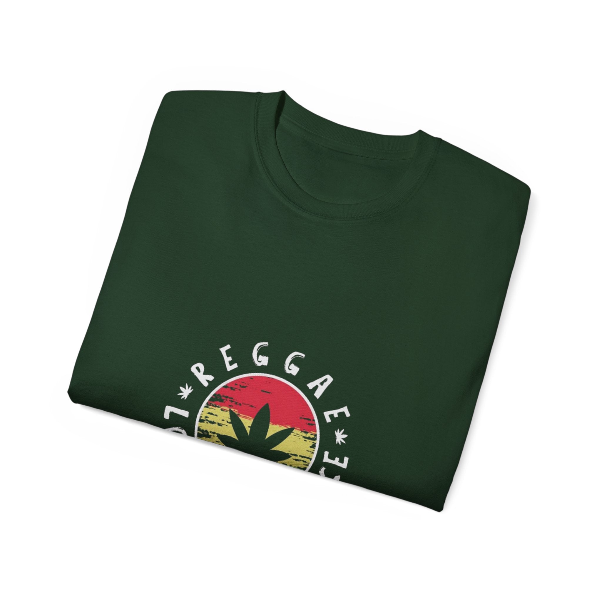 Un tee-shirt reggae ? T-shirt Paix et amour Reggae