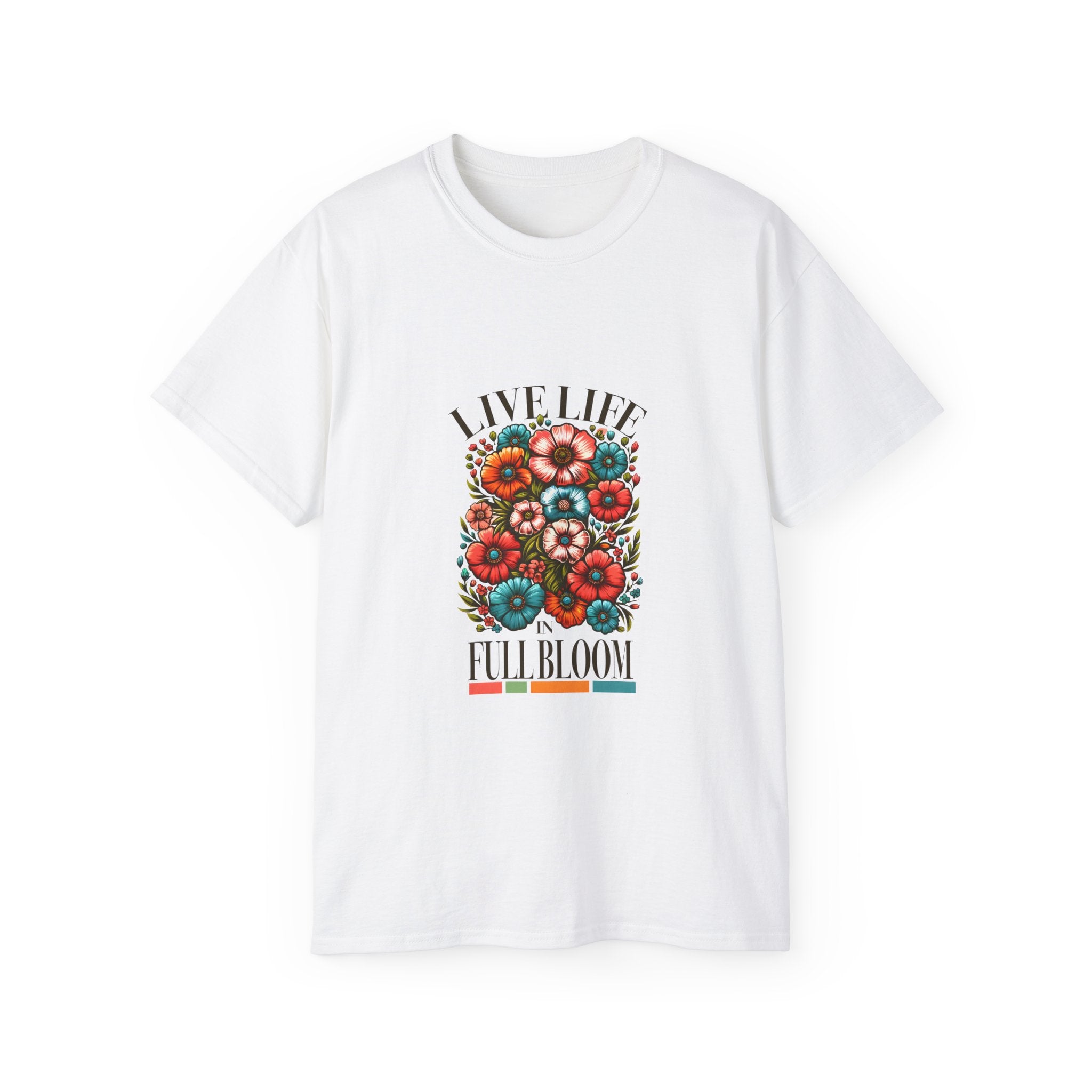 Hippie t-shirt, Live life to the full t-shirt