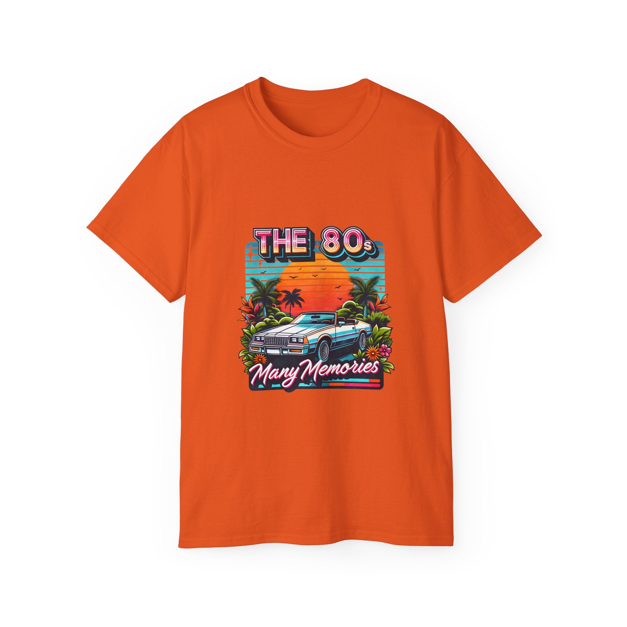 Vintage Retro 80's : The 80's t-shirt