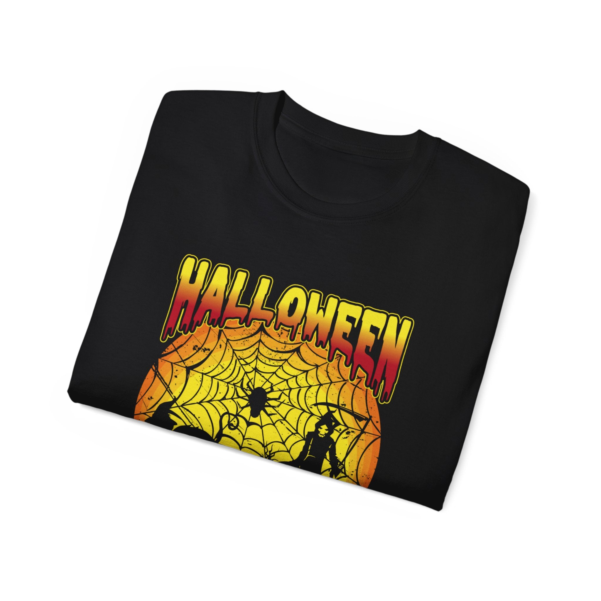 Halloween Scary Cat Lady" T-Shirt