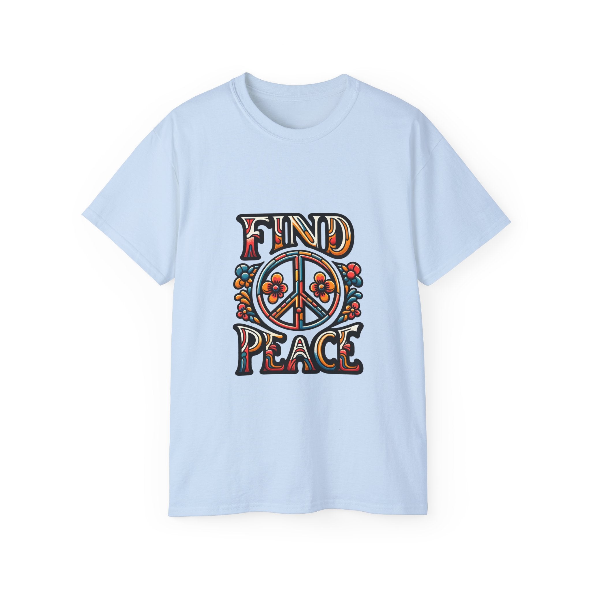 Hippie t-shirt, Find serenity T-shirt