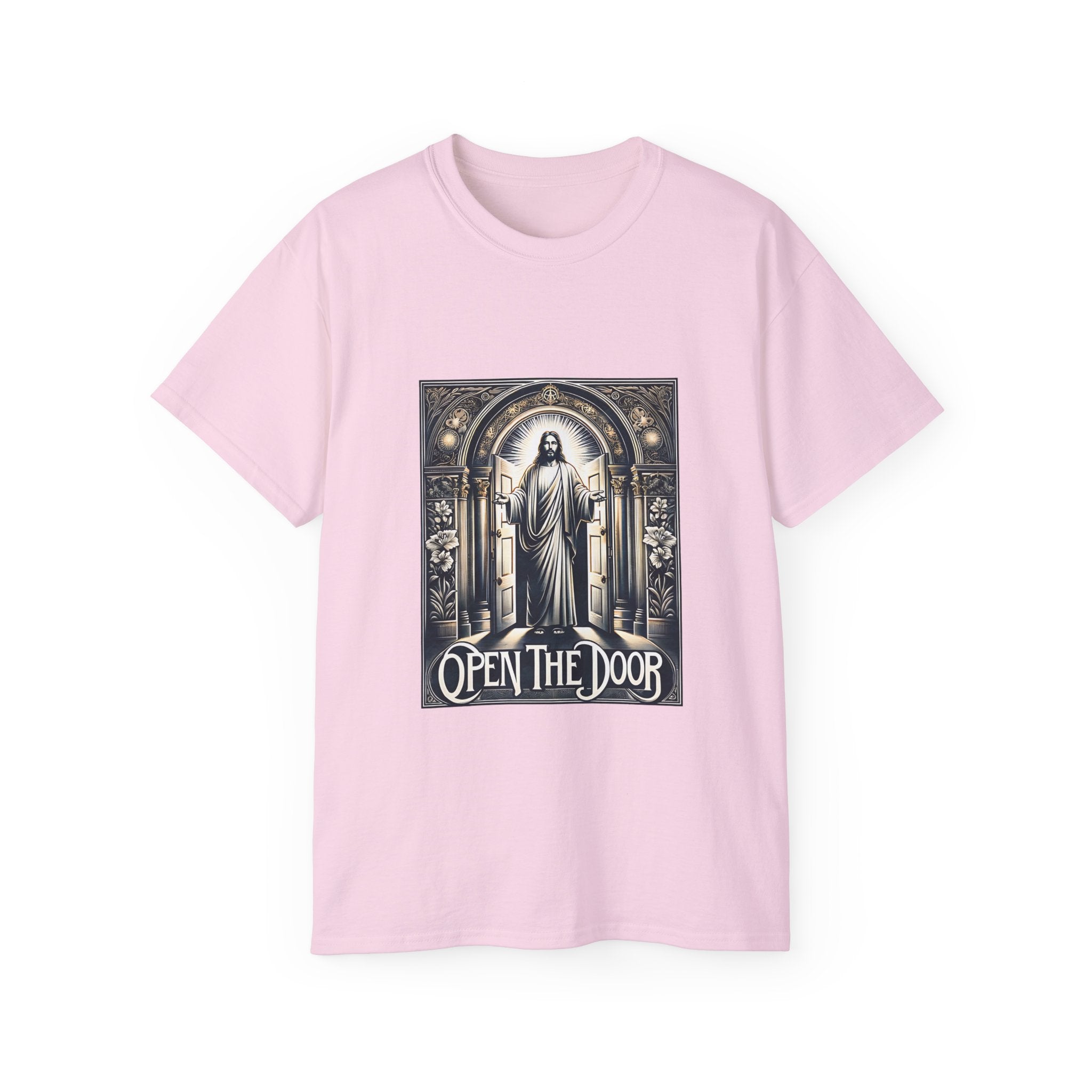 Christian t-shirt, Open the door t-shirt