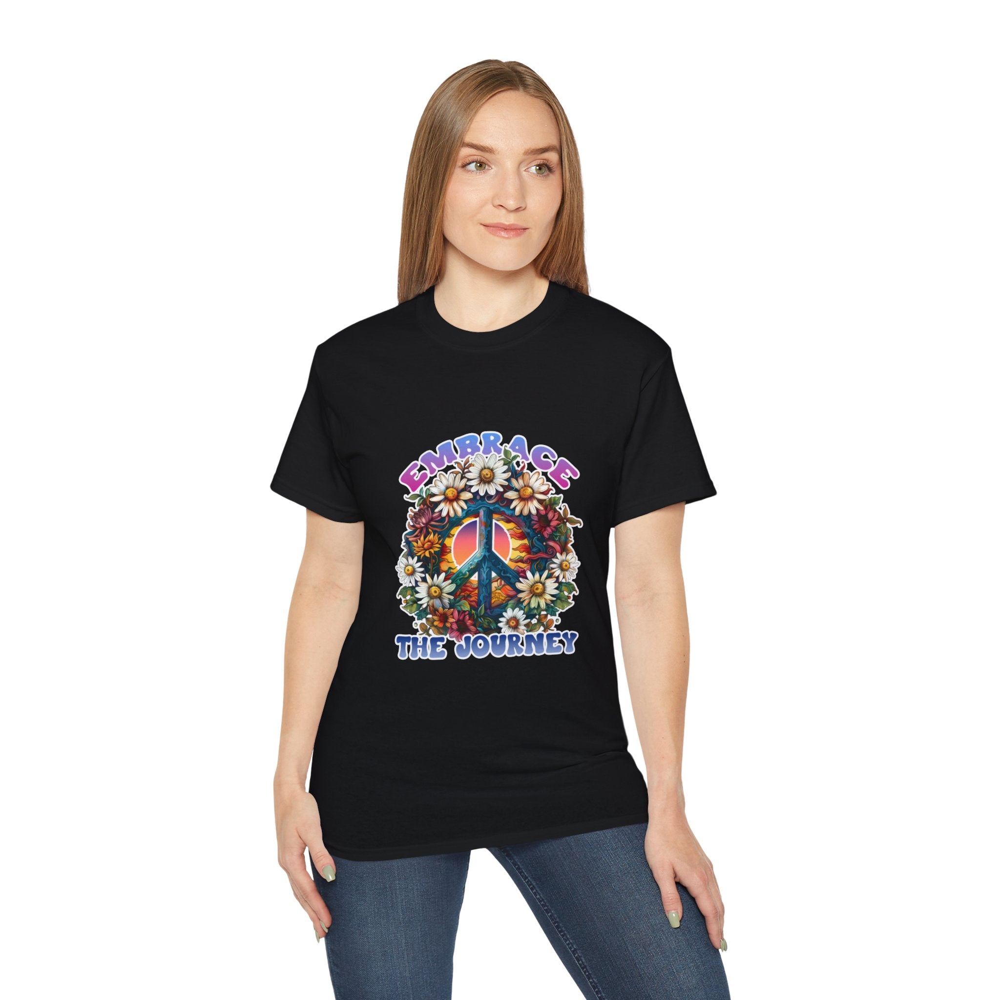 T-shirt hippie, t-shirt Flower Power