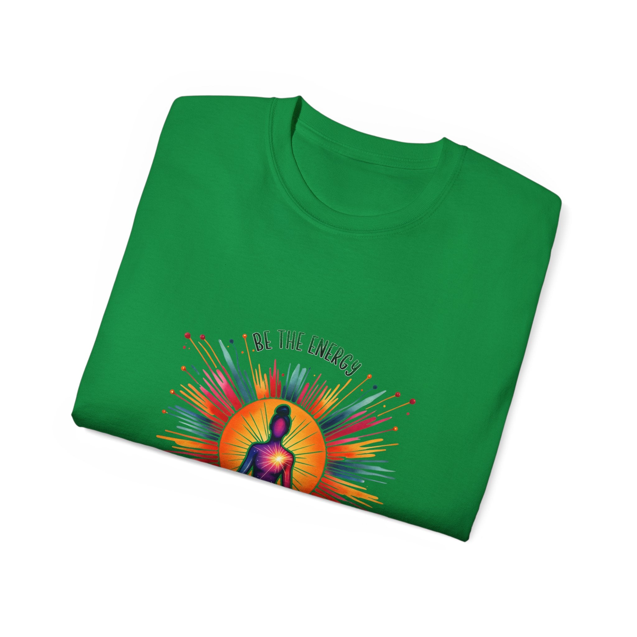 Yoga t-shirt, Meditation t-shirt, Be the Energy T-shirt