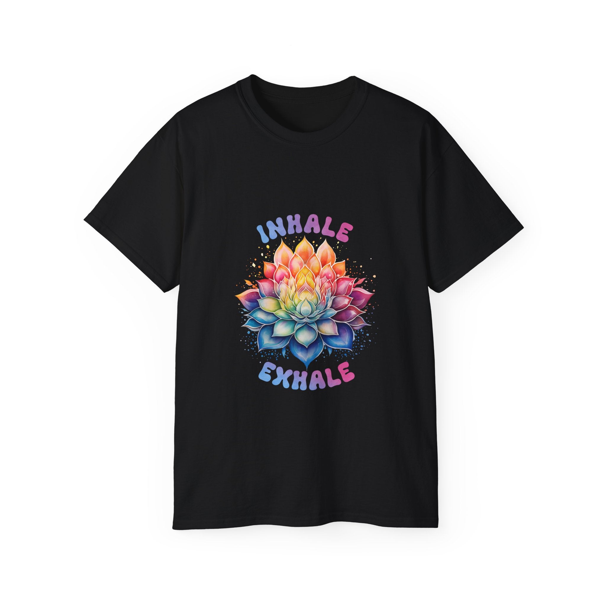 T-shirt yoga, t-shirt méditation, t-shirt Inhale Exhale