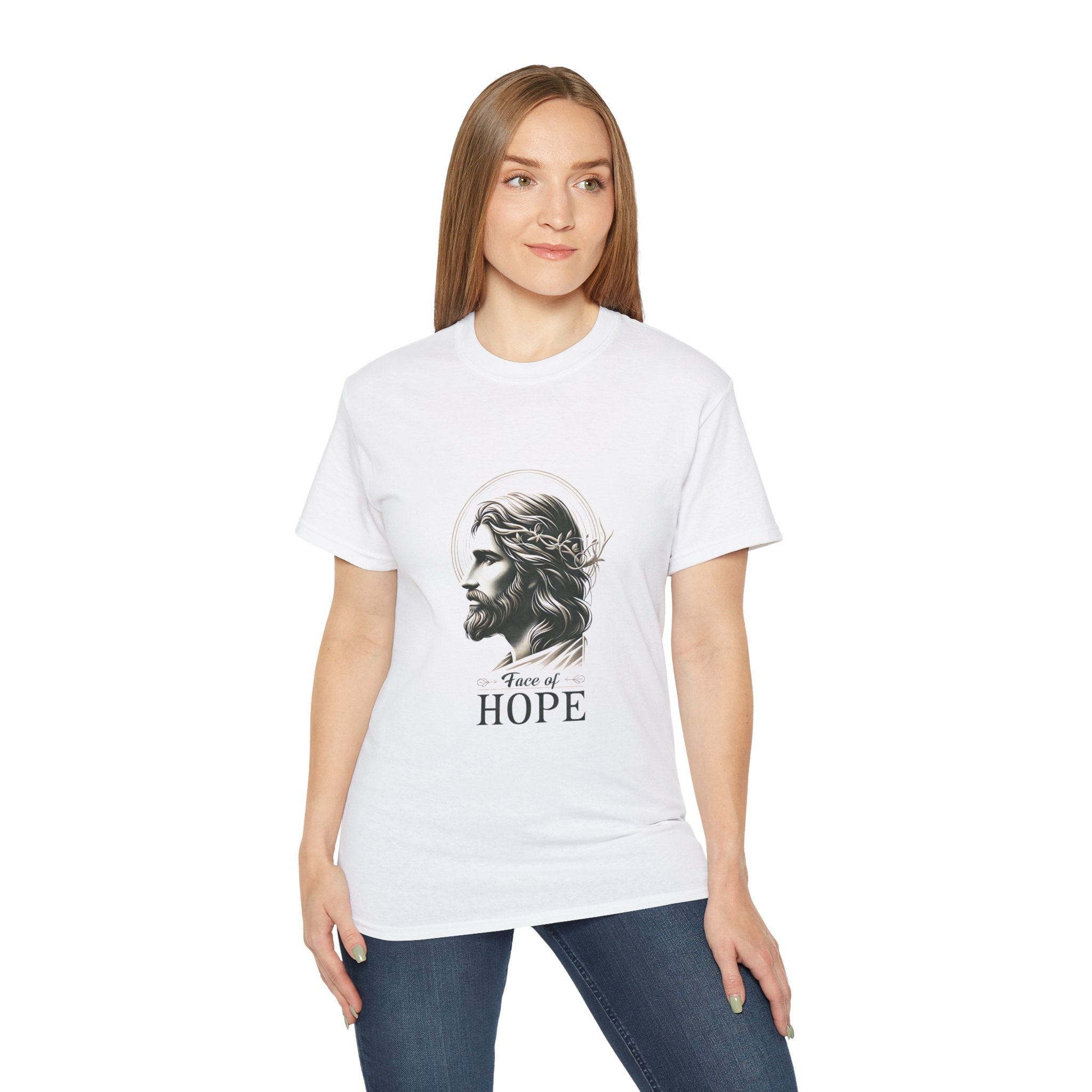 Christian t-shirt, Face of Hope t-shirt