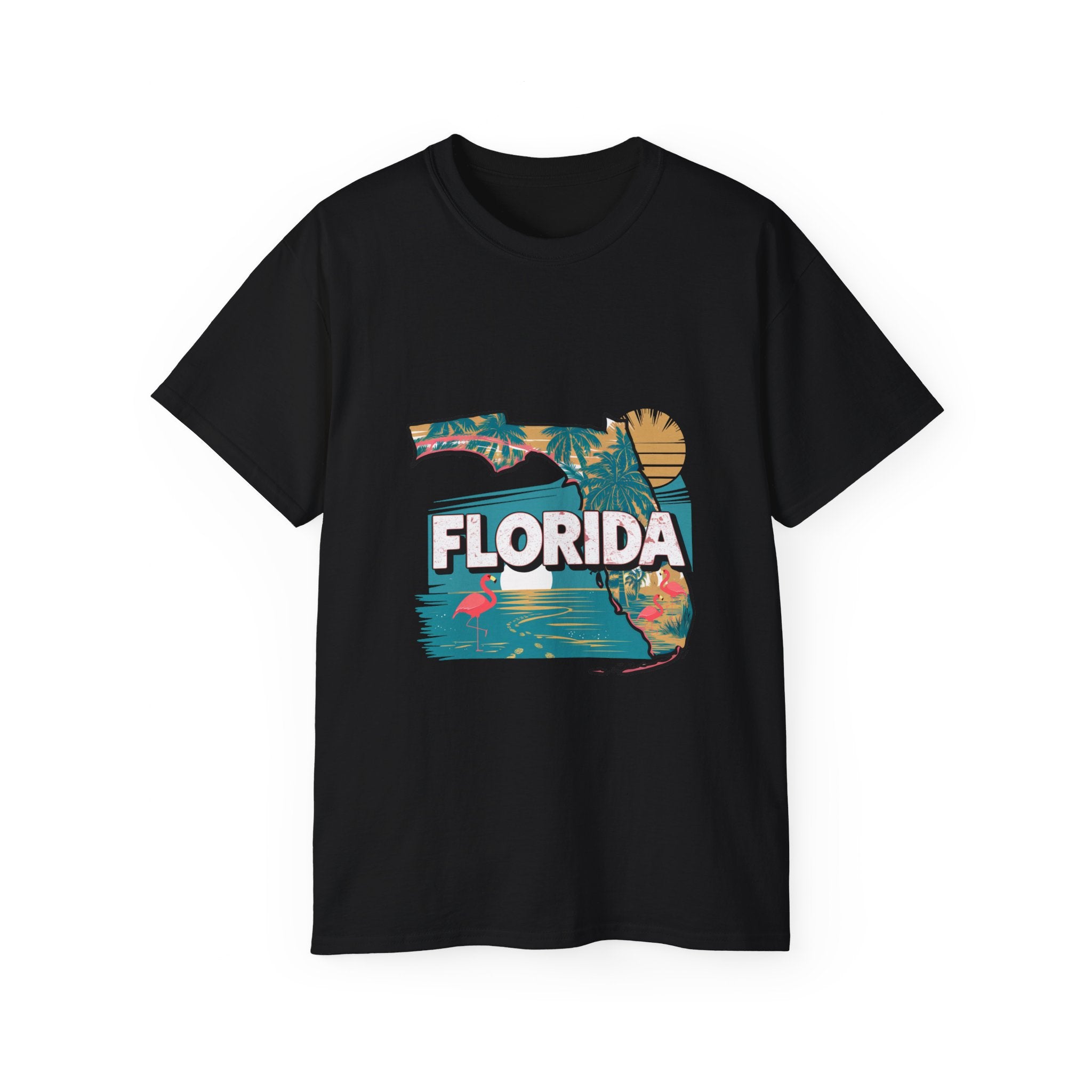 T-shirt rétro emblématique des États-Unis : Floride