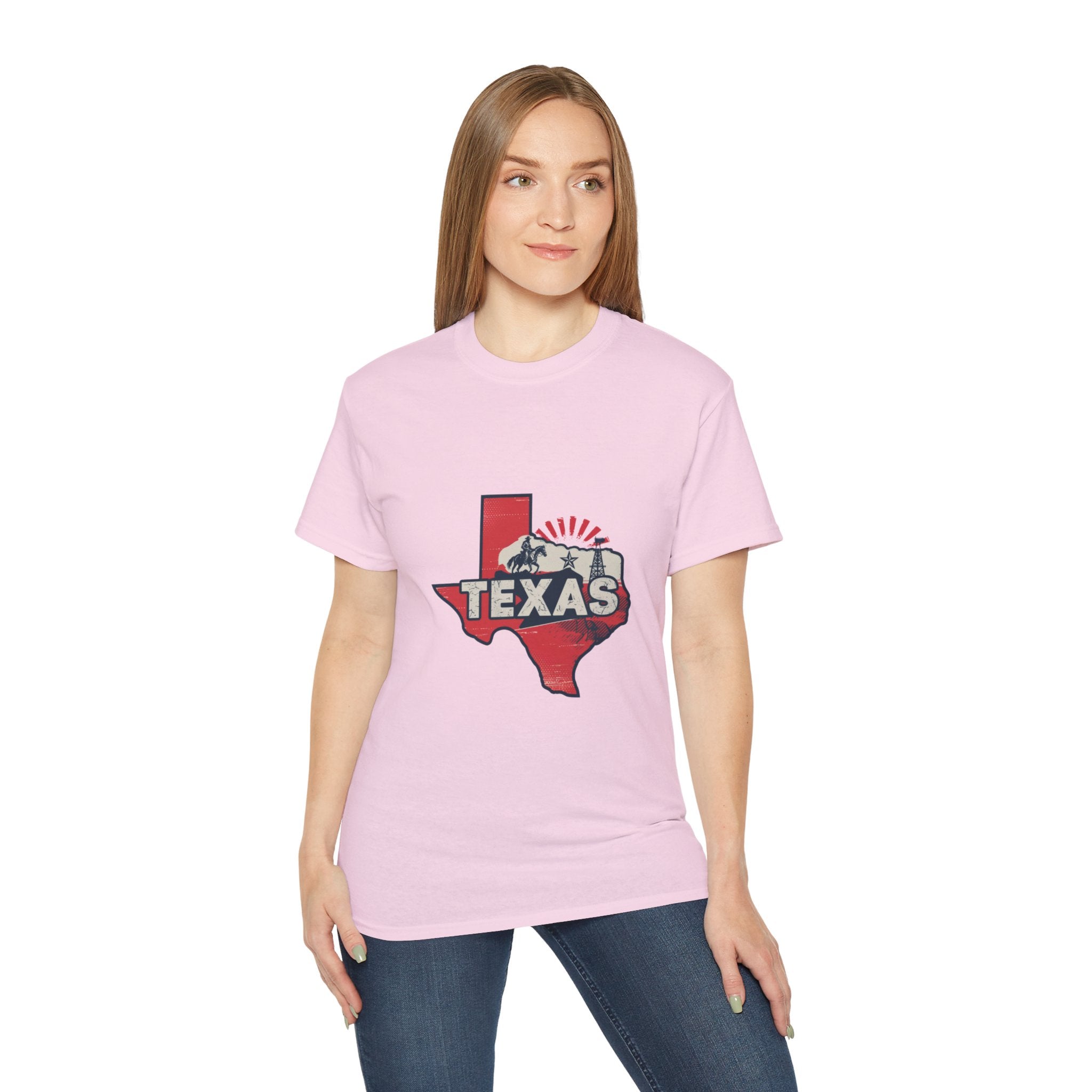 Stati Uniti retrò iconici: t-shirt Texas