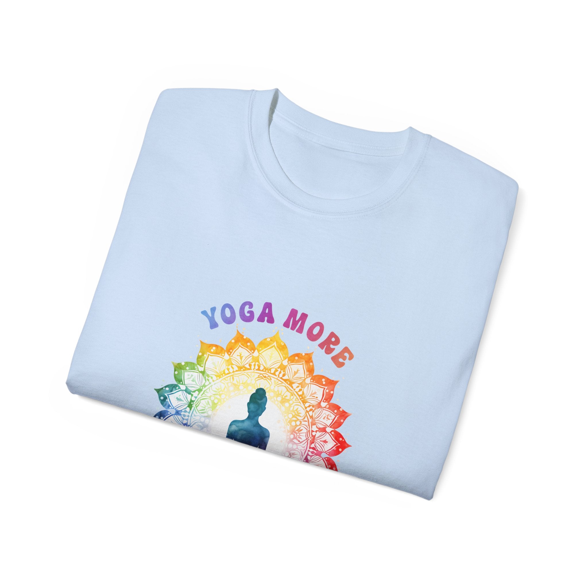 T-shirt de yoga, T-shirt de méditation, T-shirt Yoga Plus