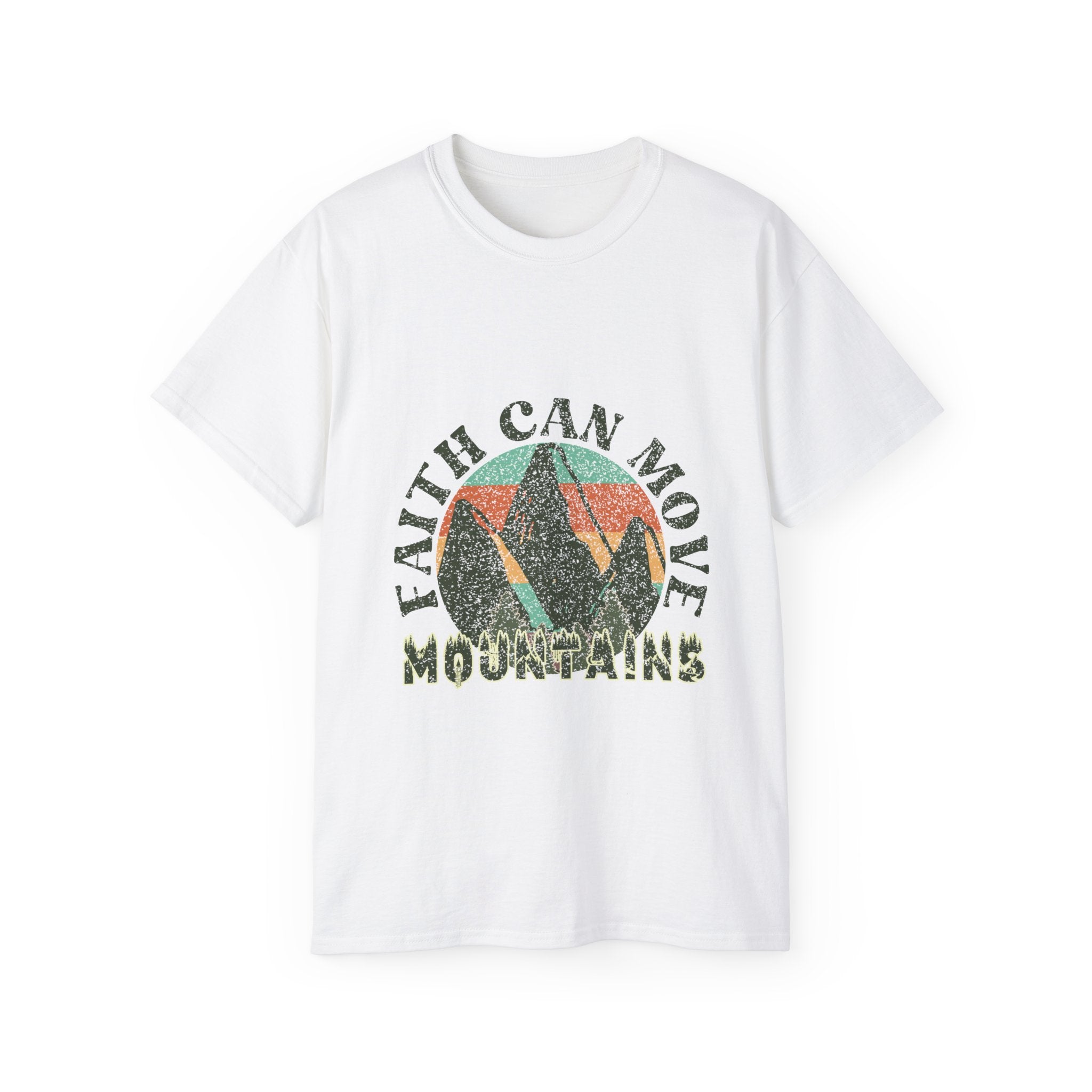 Christian t-shirt, Faith can move mountainst-shirt