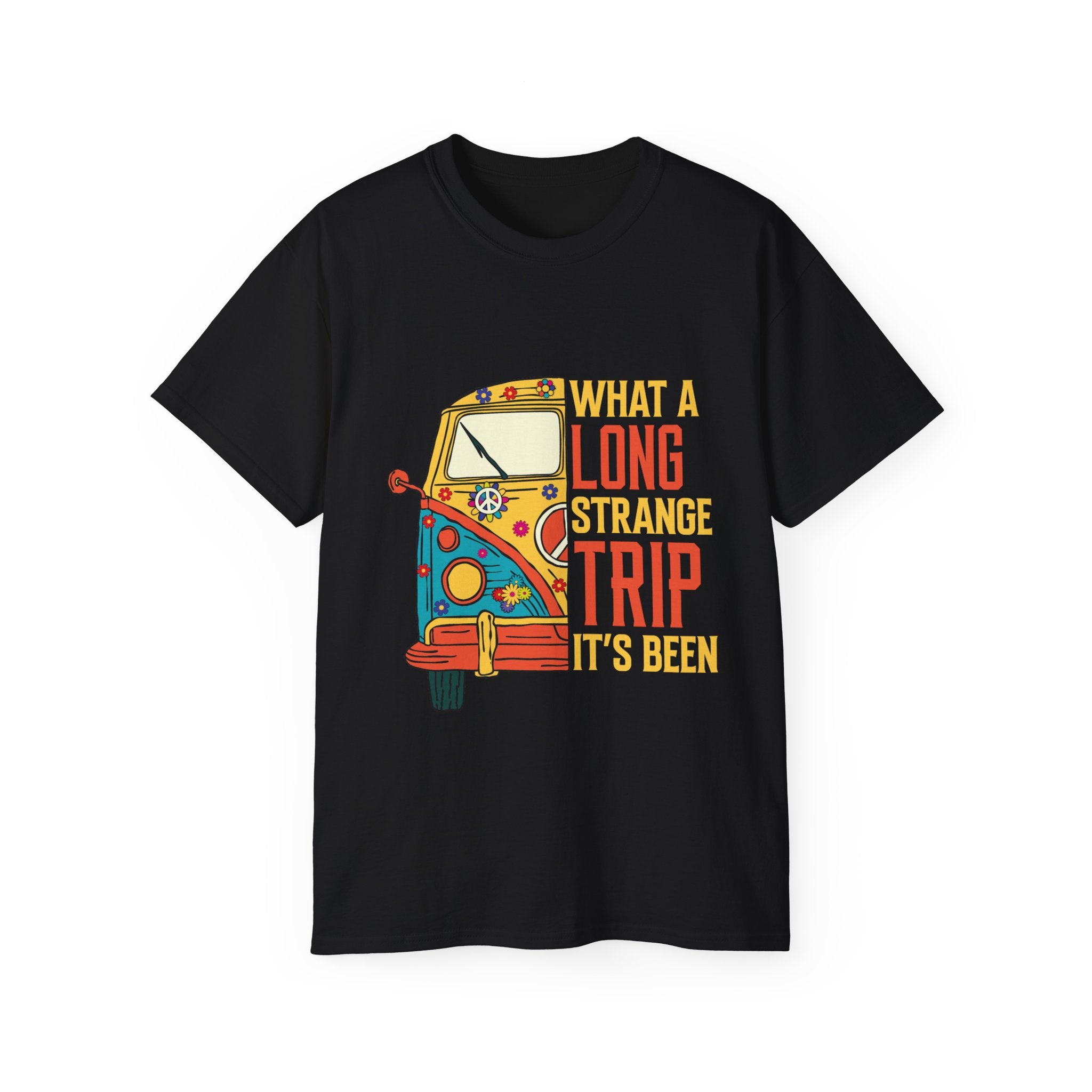 Hippie t-shirt, Long Strange Trip t-shirt