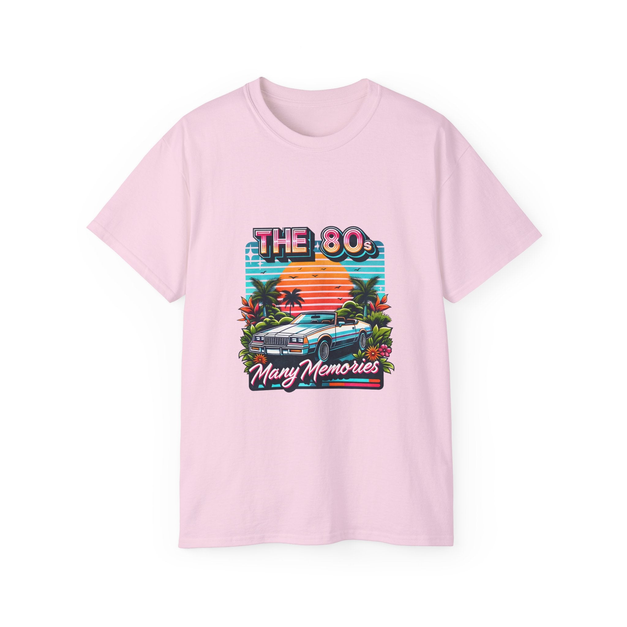 Vintage Retro 80's : The 80's t-shirt