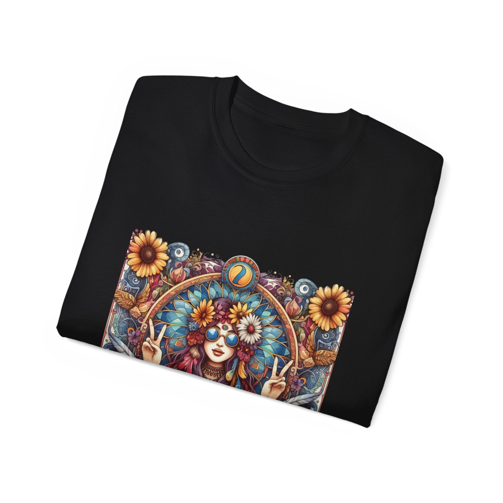 Hippie t-shirt, Flower Power t-shirt